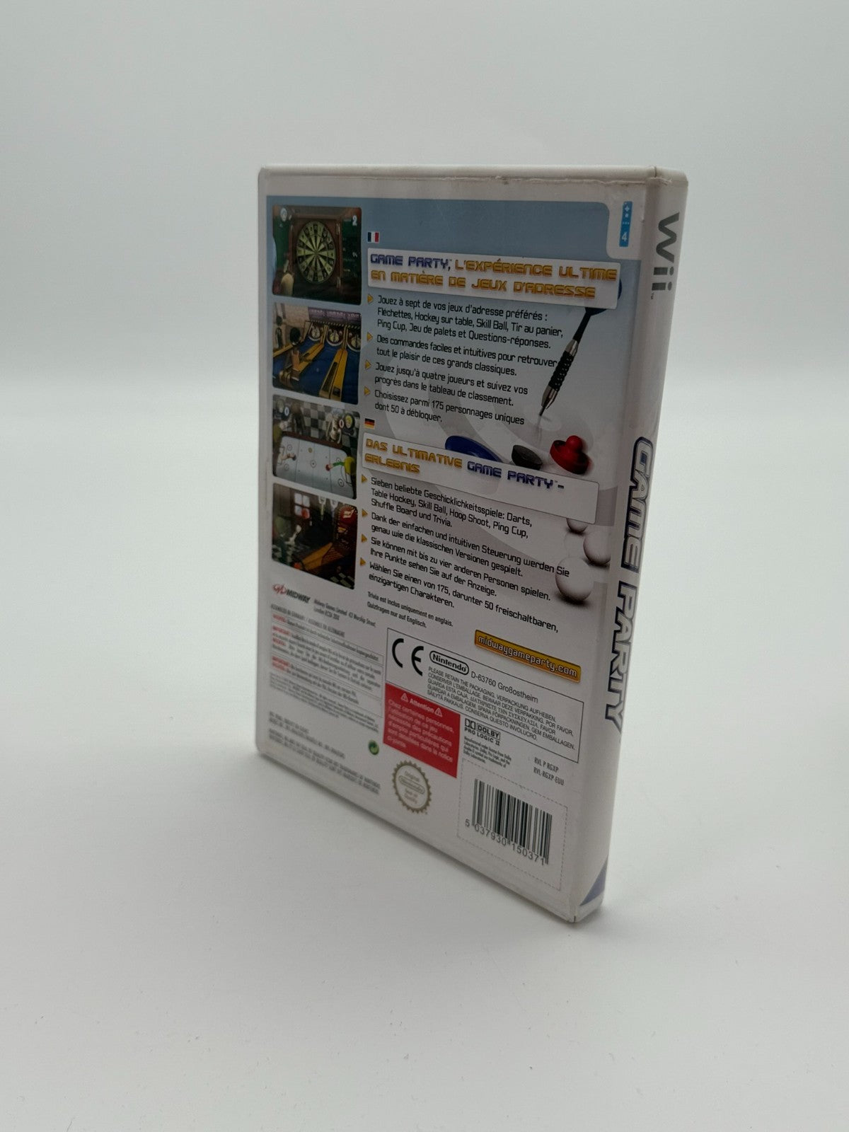Game Party Nintendo Wii guter Zustand CIB OVP