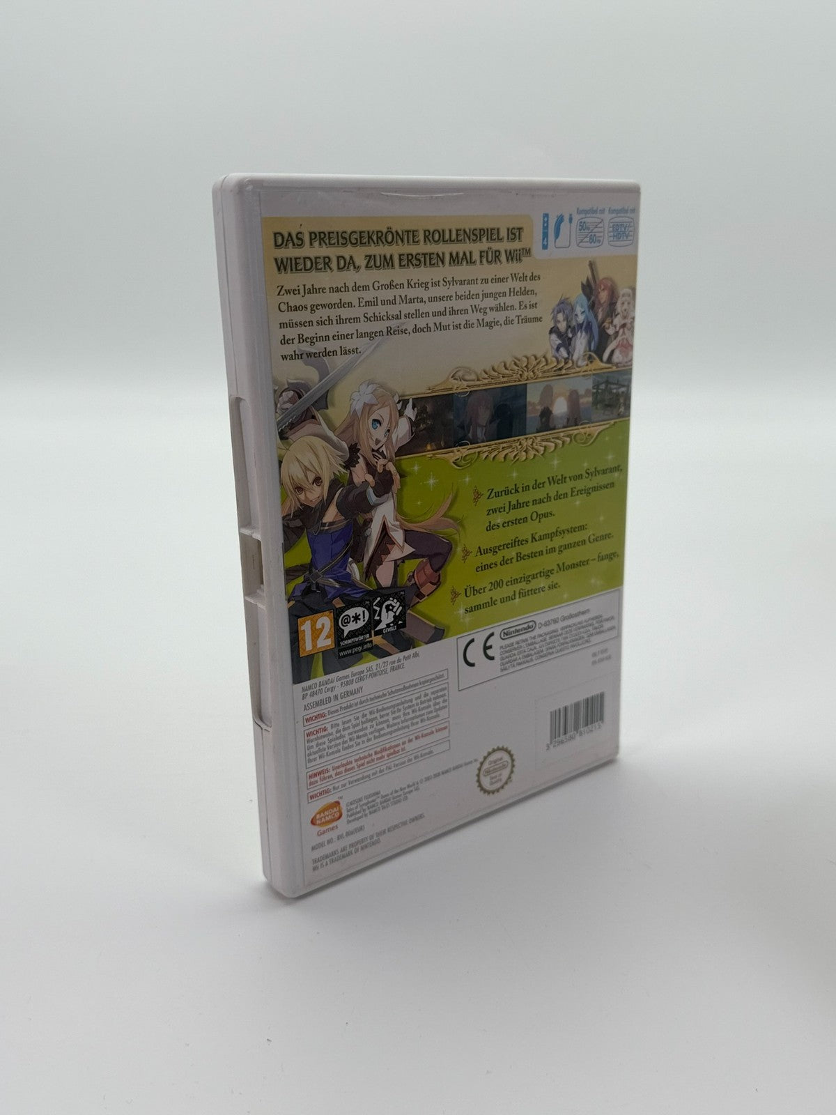 Tales Of Symphonia Dawn Of The New Word Nintendo Wii Sehr guter Zustand CIB OVP