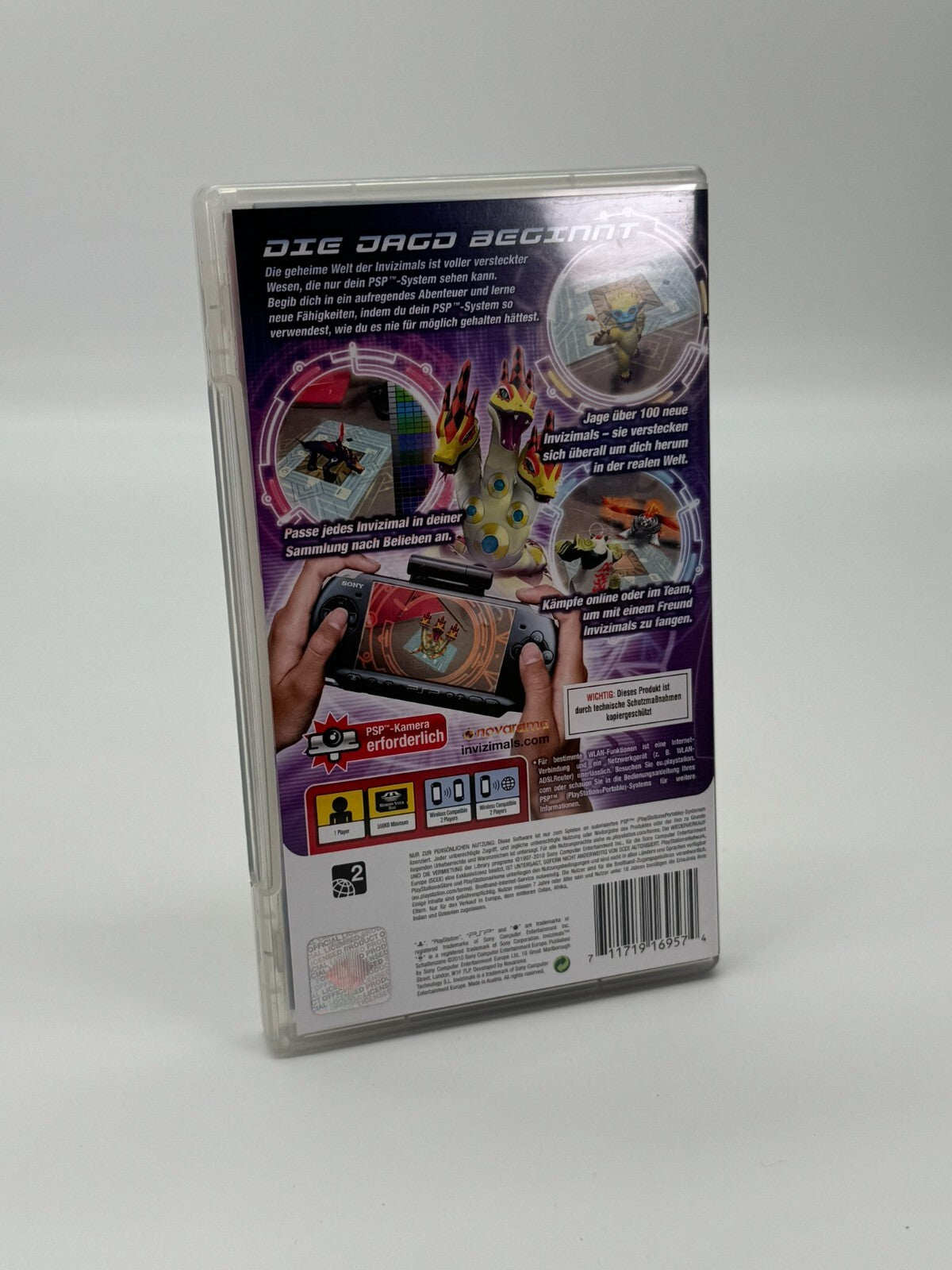 Invizimals Schattenzone Sony Playstation Portable PSP Sehr guter Zustand CIB OVP