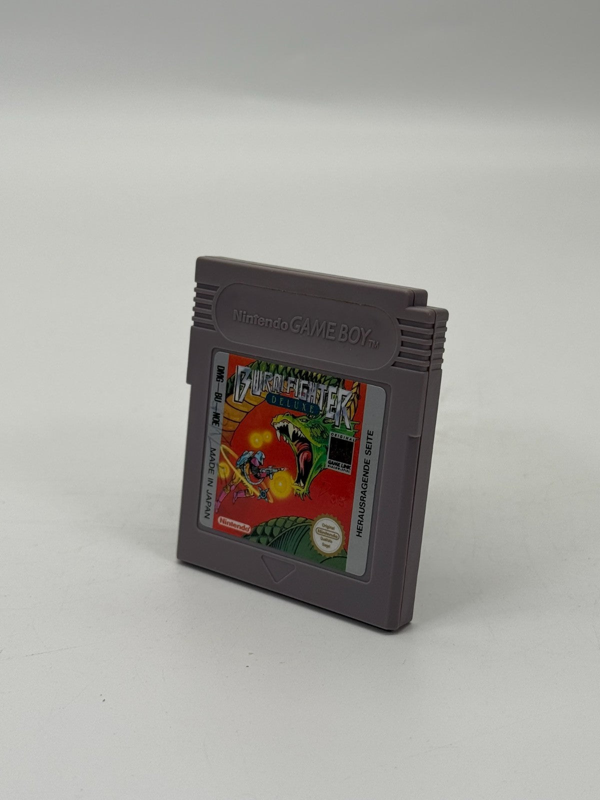 Burai Fighter Deluxe Nintendo Game Boy Good Condition Manual & Cartridge