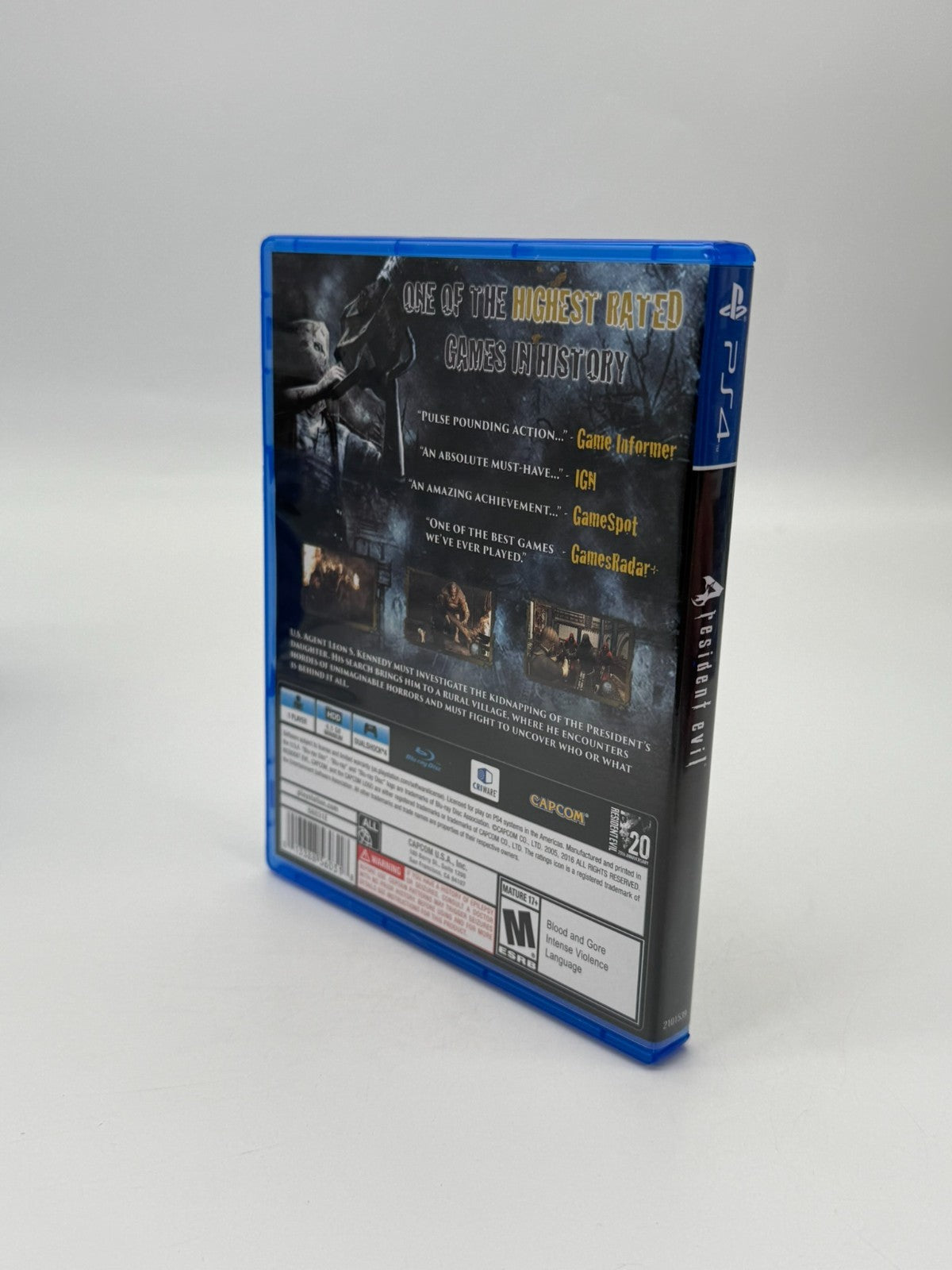 Resident Evil 4 Sony Playstation 4 Très bon état Emballage d'origine