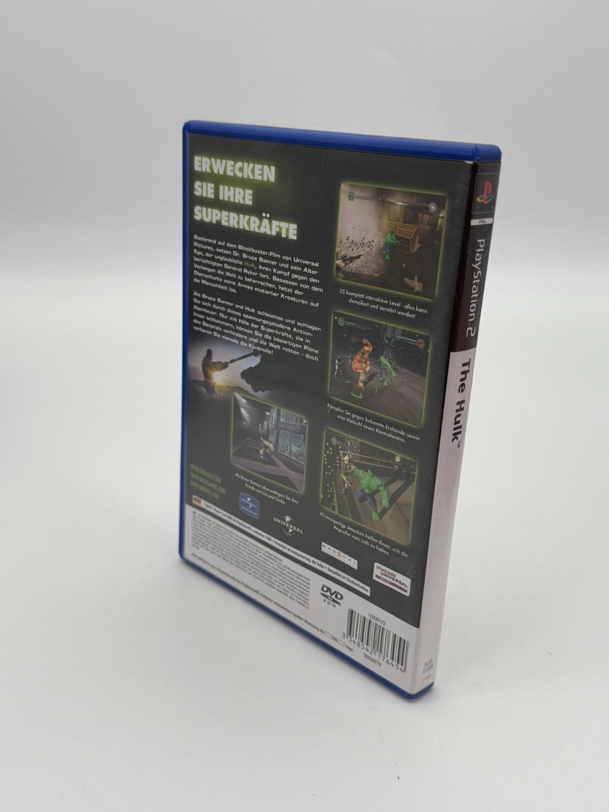 The Hulk Sony Playstation 2 bon état CIB OVP