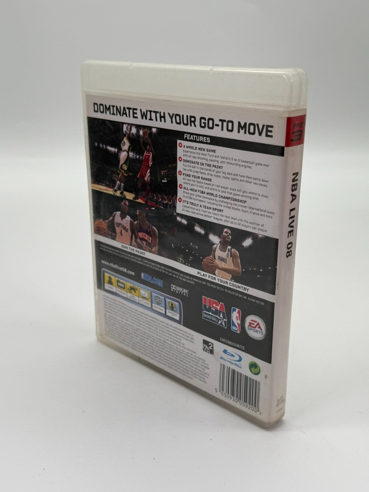 NBA Live 08 Sony Playstation 3 guter Zustand CIB OVP