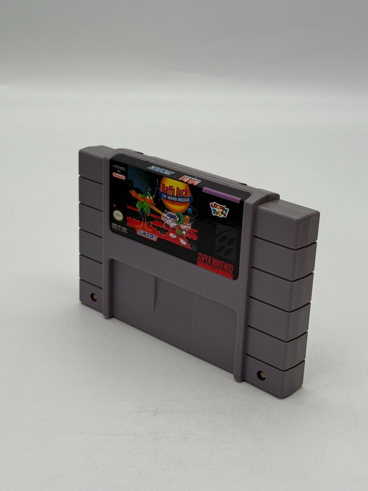 Daffy Duck The Marvin Missions Super Nintendo SNES NTSC-U/C bon - Très bon