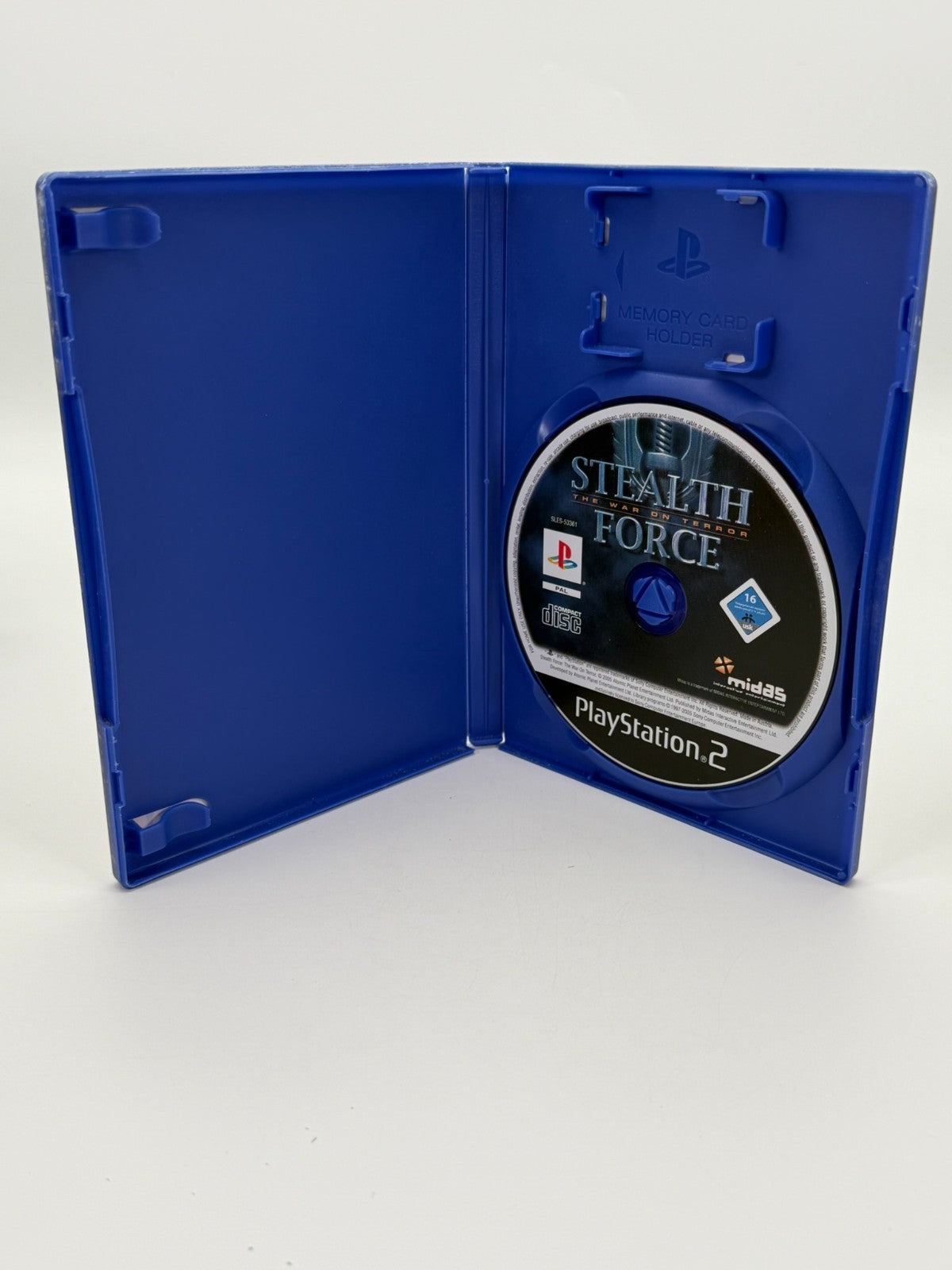 Stealth Force The War On Terror Sony Playstation 2 bon état emballage d'origine