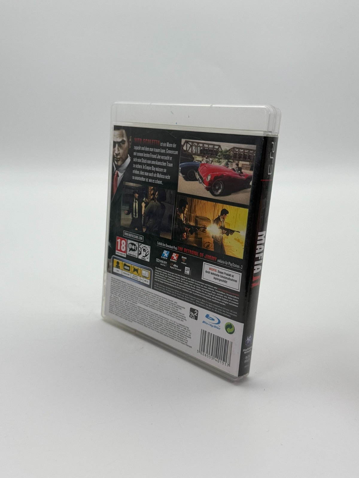 Mafia II Sony Playstation 3 Sehr guter Zustand CIB OVP