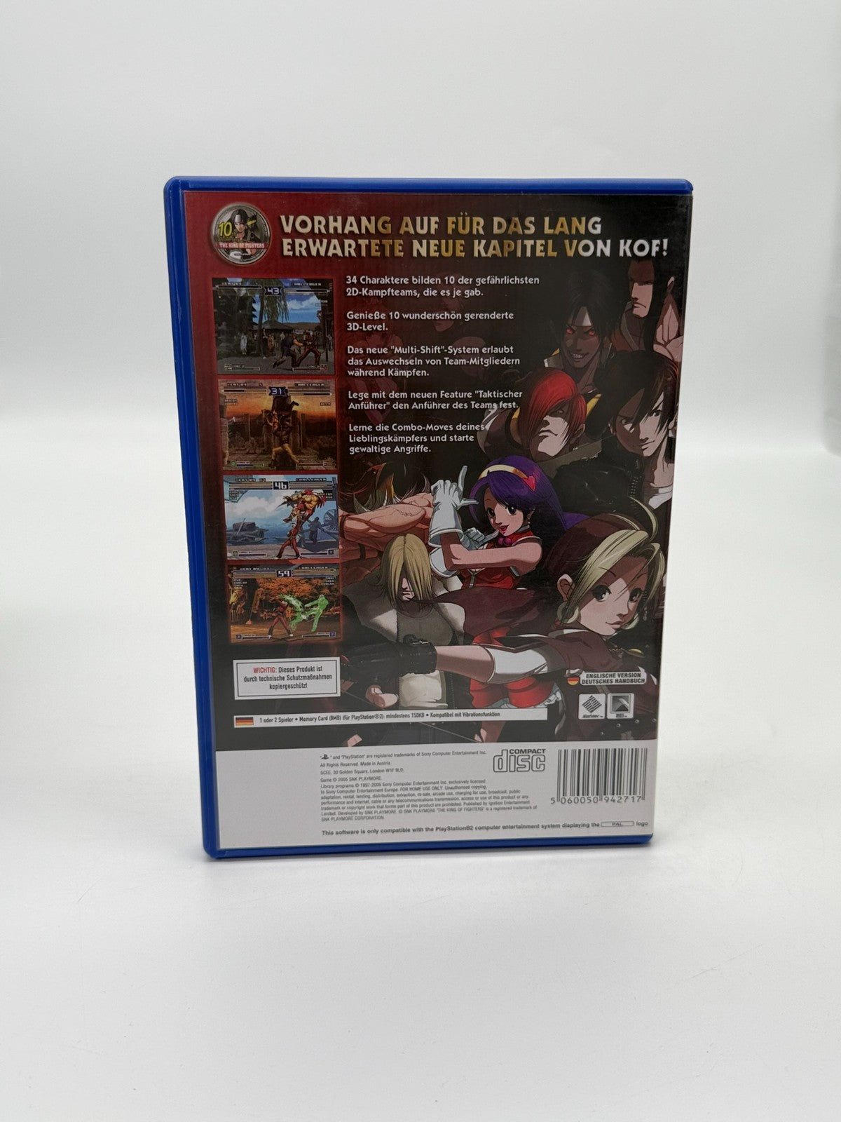 King of Fighters 2003 Sony Playstation 2 Sehr guter Zustand CIB OVP