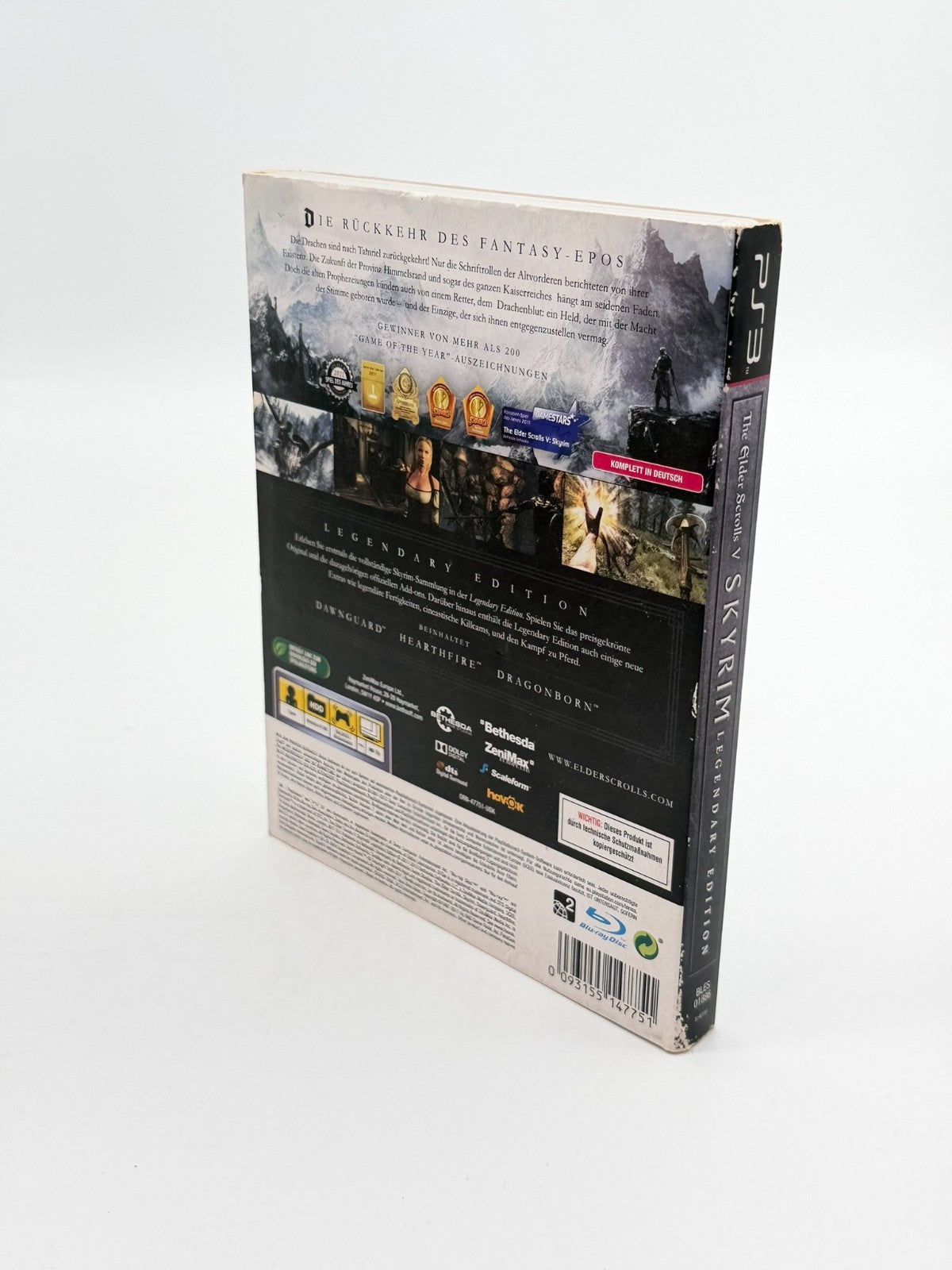 The Elder Scrolls V Skyrim Legendary Edition Sony Playstation 3 Sehr gut