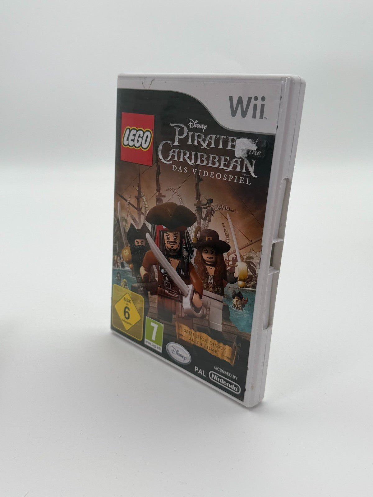 Lego Pirates of the Caribbean Das Videospiel Nintendo Wii Sehr guter Zustand CIB