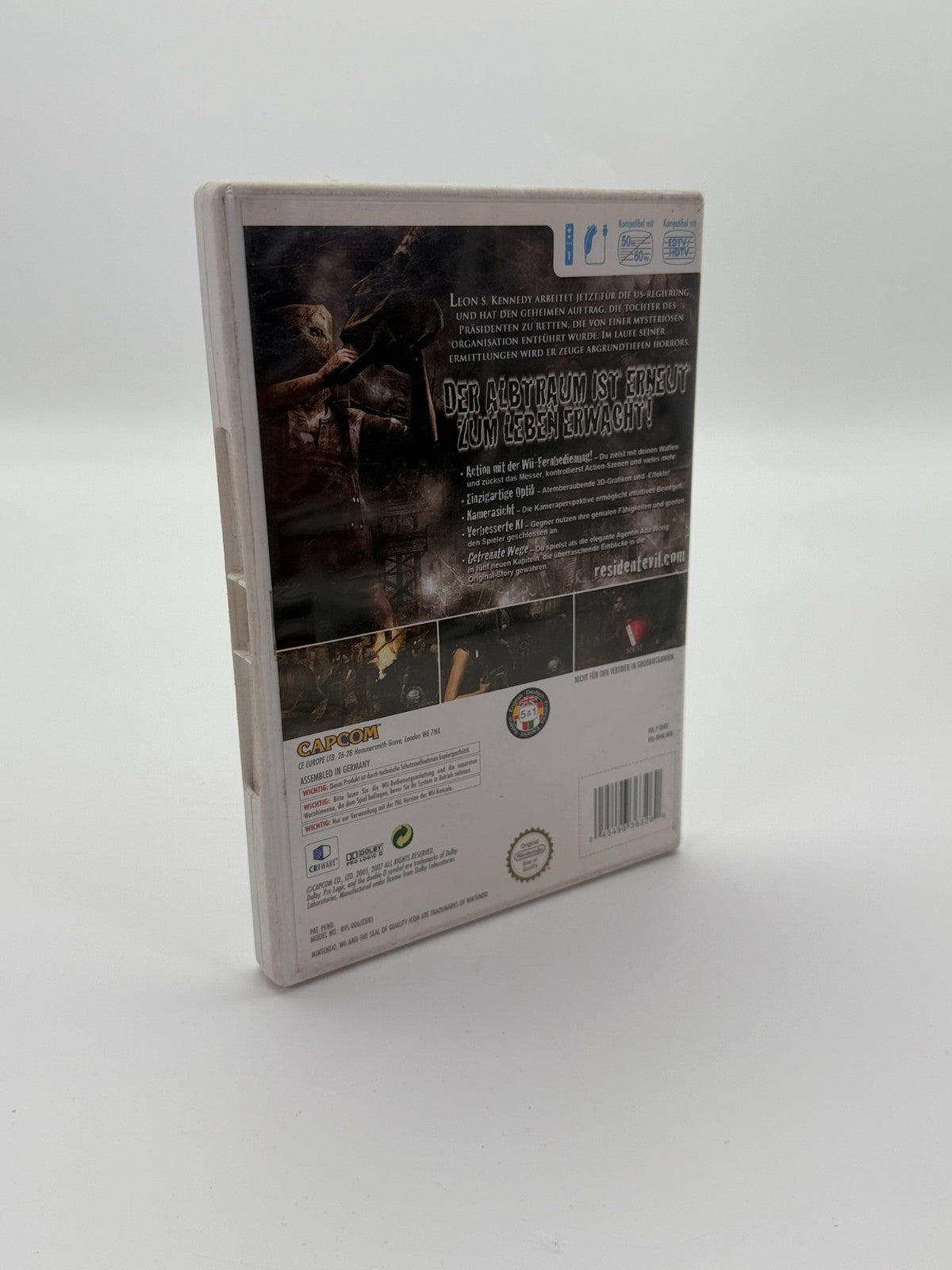 Resident Evil 4 Wii Edition Nintendo Wii Sehr guter Zustand CIB OVP