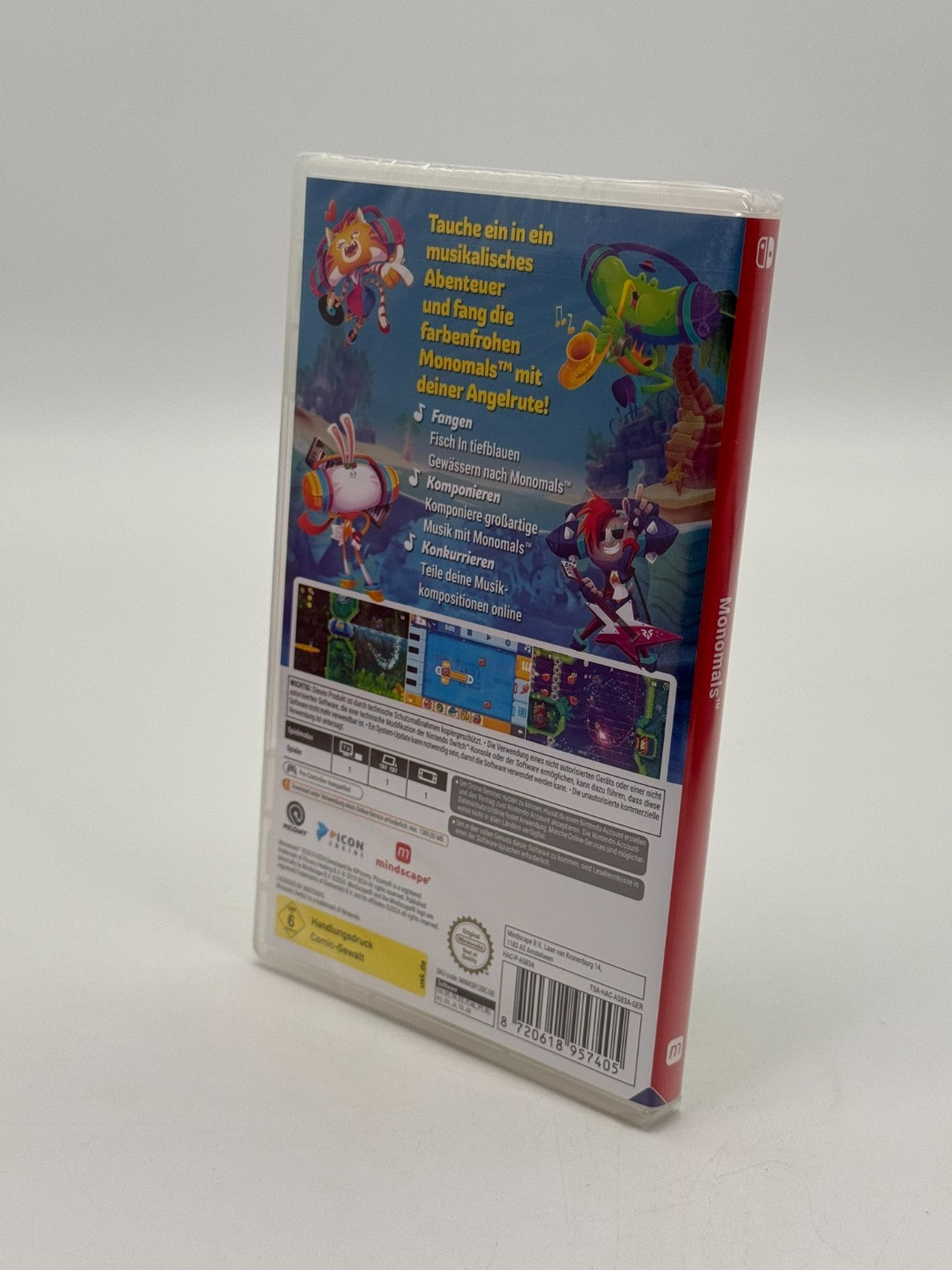 Monomals Nintendo Switch Factory Sealed Neu & Unbenutzt OVP CIB