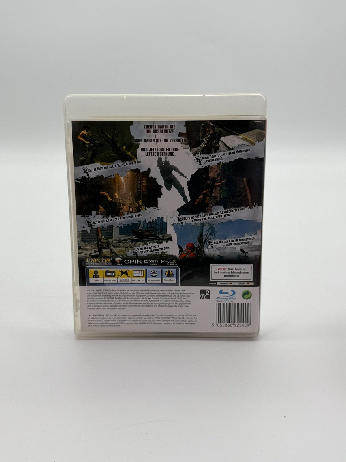 Bionic Commando Sony Playstation 3 Sehr guter Zustand CIB OVP
