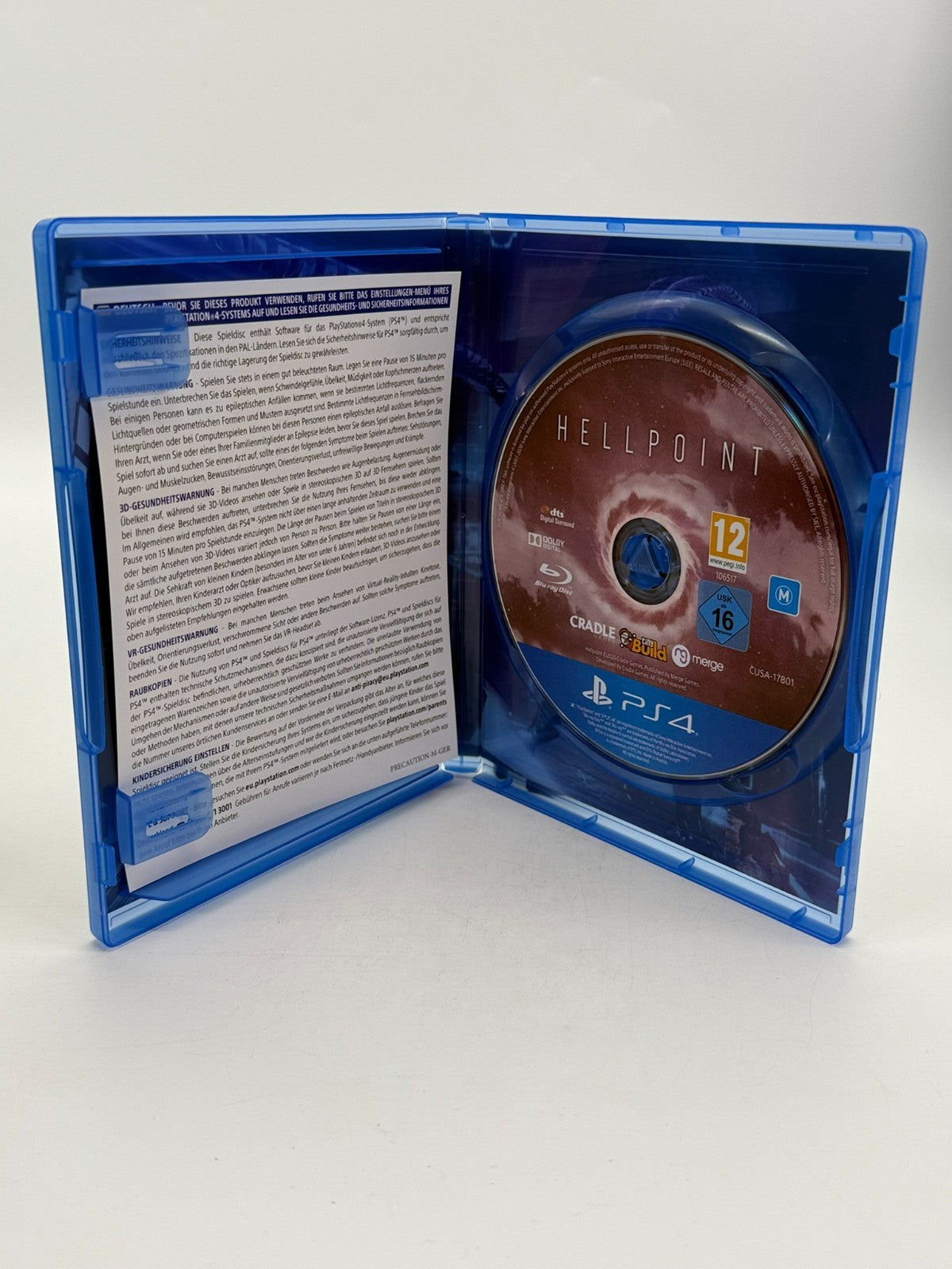 Hellpoint Sony Playstation 4 Très bon état CIB OVP