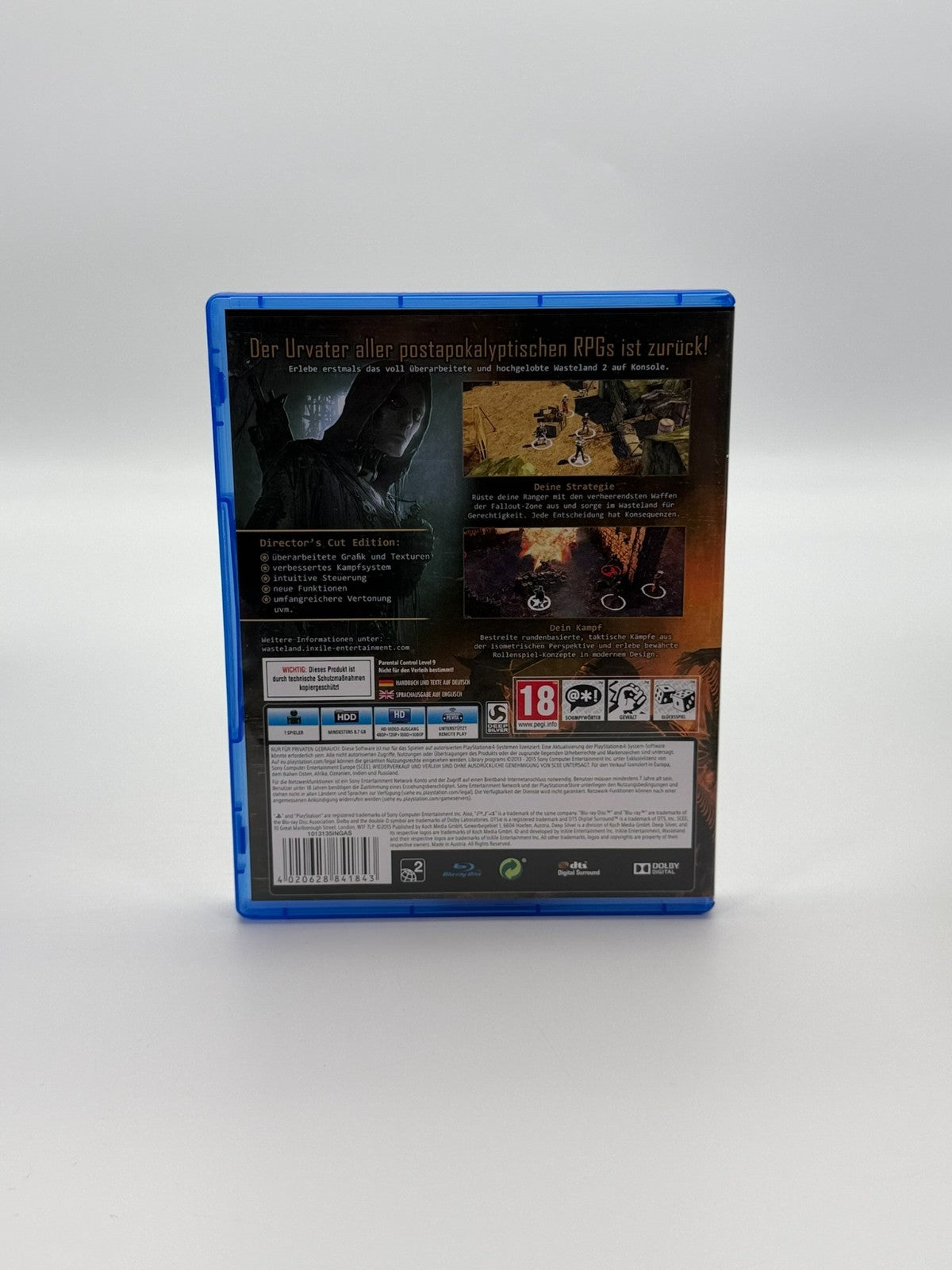 Wasteland 2 Directors Cut Sony Playstation 4 Sehr guter Zustand CIB OVP