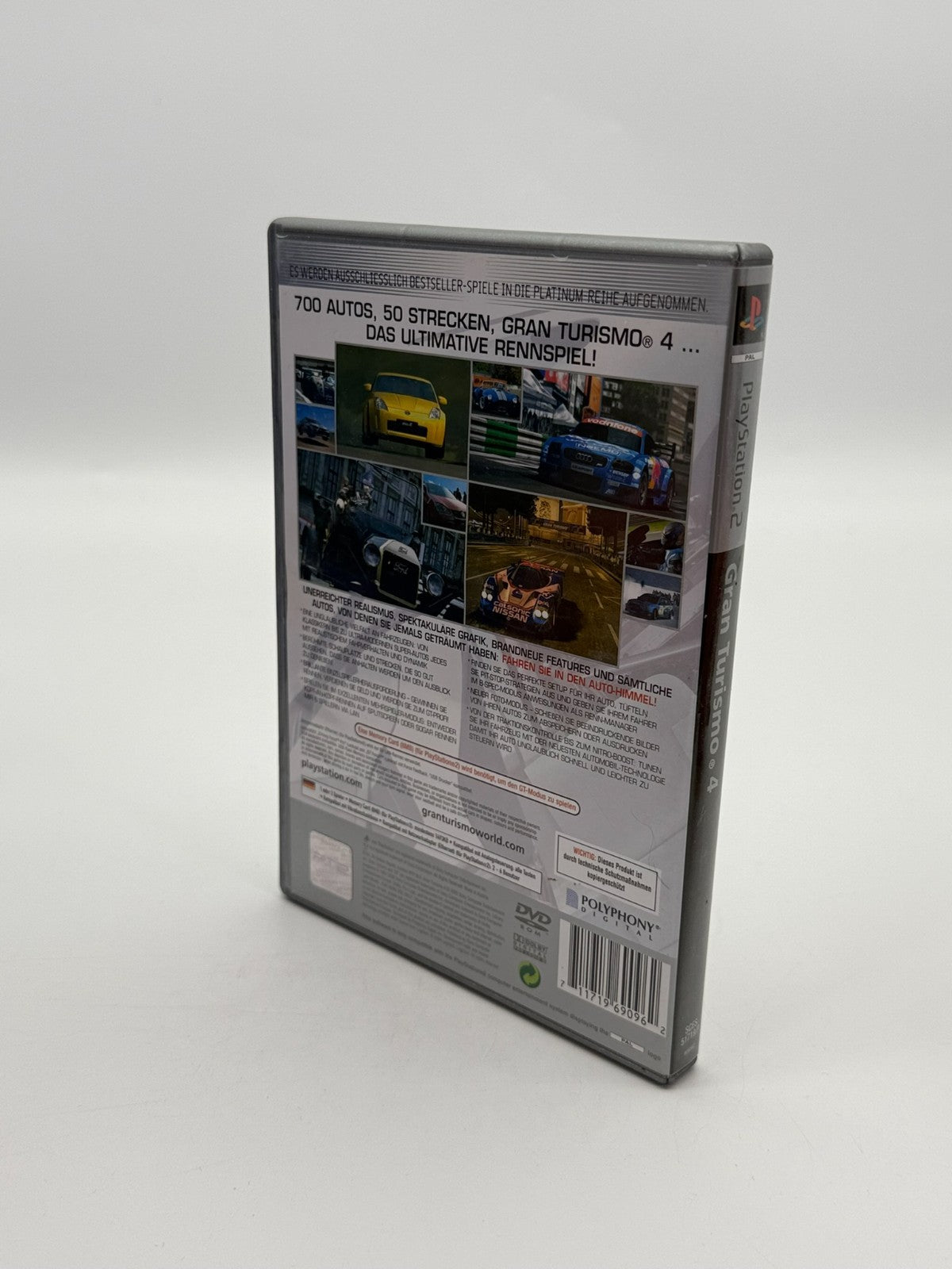 Gran Turismo 4 Sony Playstation 2 guter Zustand CIB OVP
