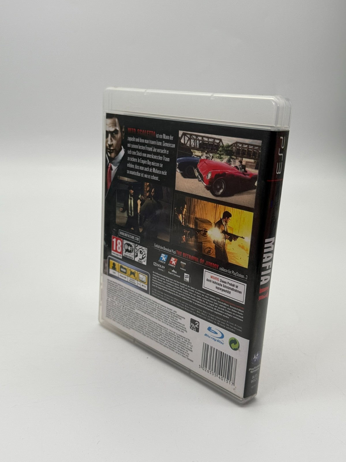 Mafia II Sony Playstation 3 bon état CIB OVP