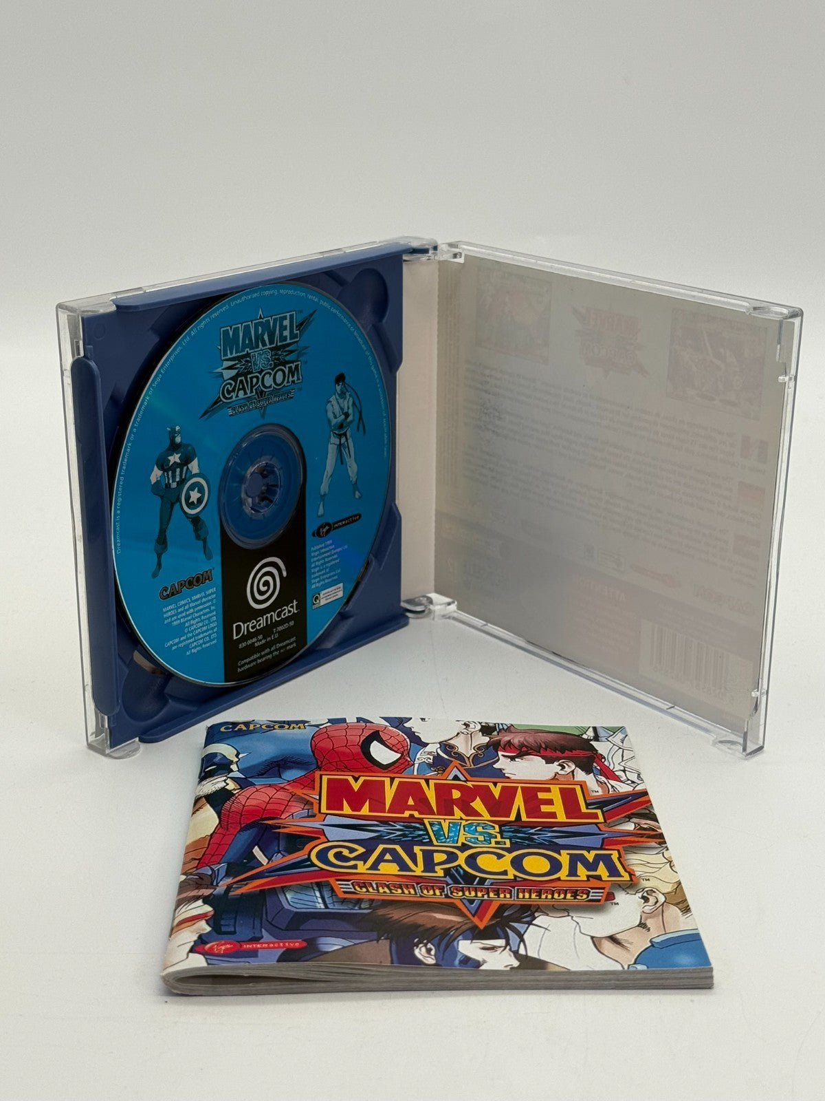 Marvel VS Capcom Clash of Super Heroes Sega Dreamcast Très bon état CIB OVP