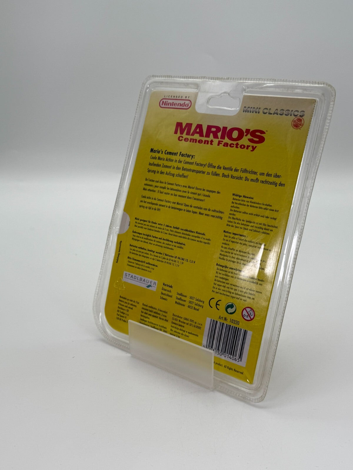 Nintendo Mini Classics Marios Cement Factory Neuf sous scellé Rare