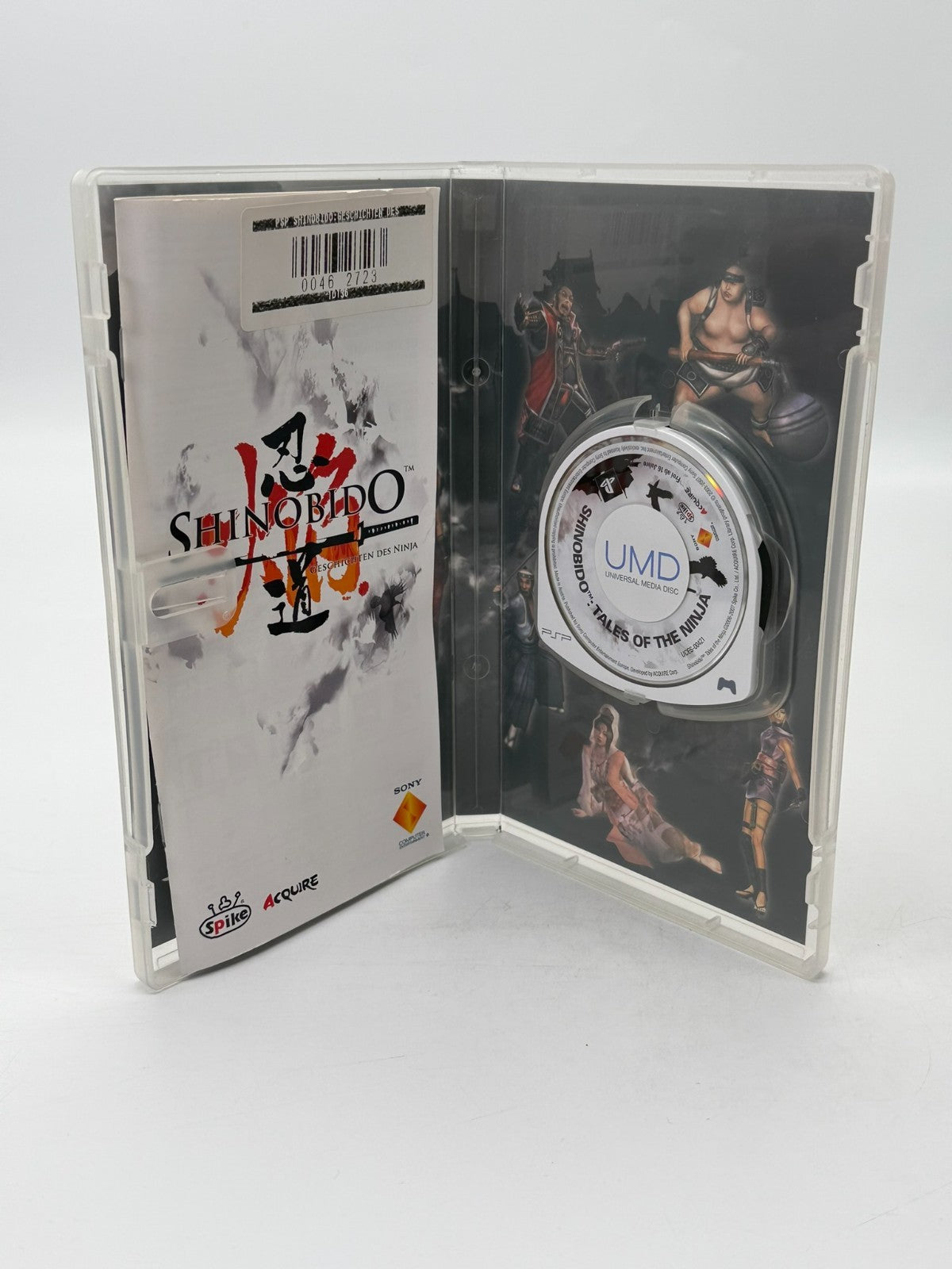 Shinobido Geschichten Des Ninja Sony PSP guter Zustand CIB OVP