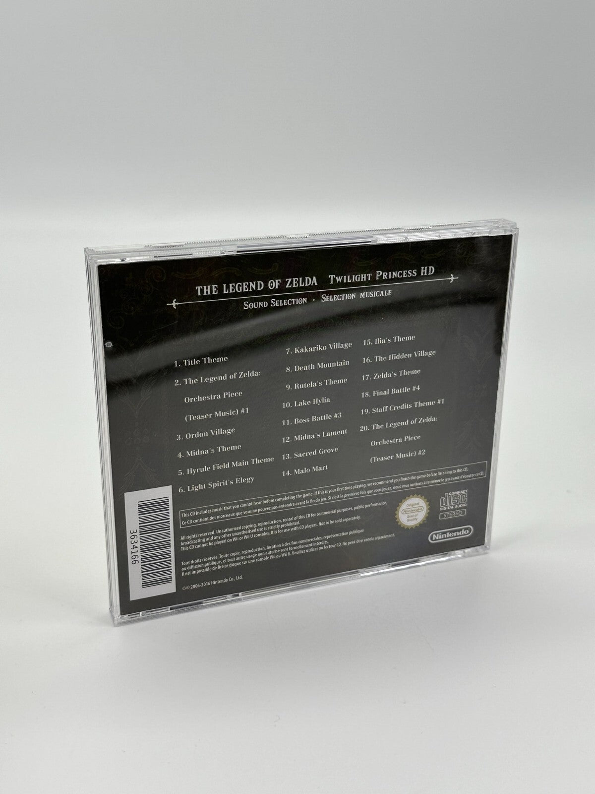 The Legend of Zelda Twilight Princess HD Sound Selection guter Zustand CIB OVP
