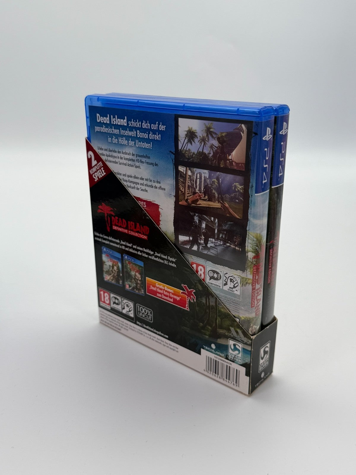 Dead Island Doppelpack Sony Playstation 4 CIB OVP 2 Komplette Spiele