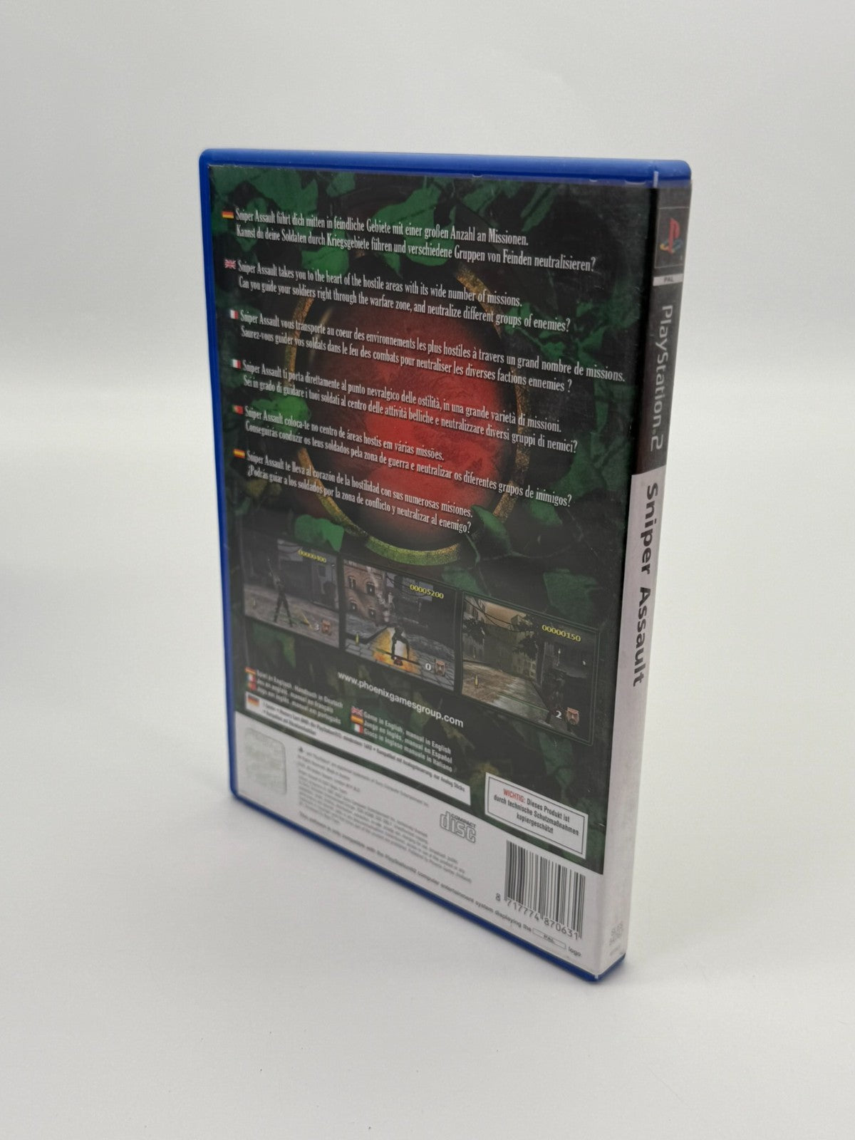 Sniper Assault Sony Playstation 2 bon état CIB OVP