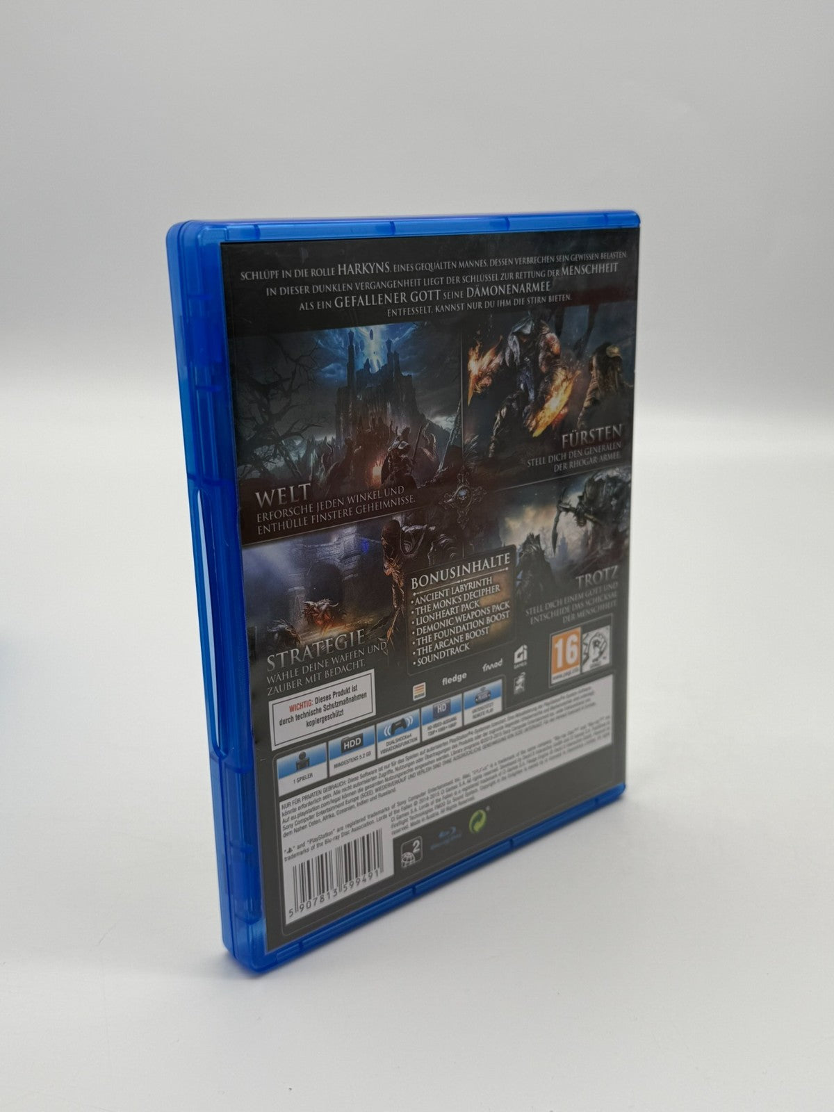 Lords Of The Fallen Game Of The Year Sony Playstation 4 Très bon état CIB