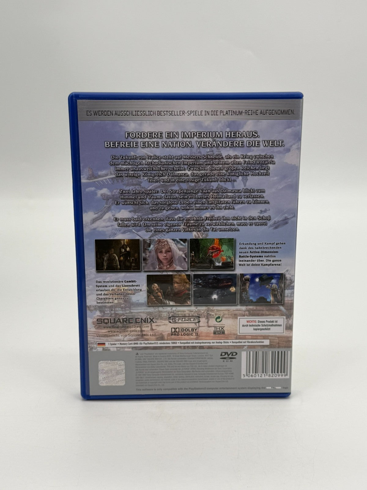 Final Fantasy XII Sony Playstation 2 Très bon état CIB OVP