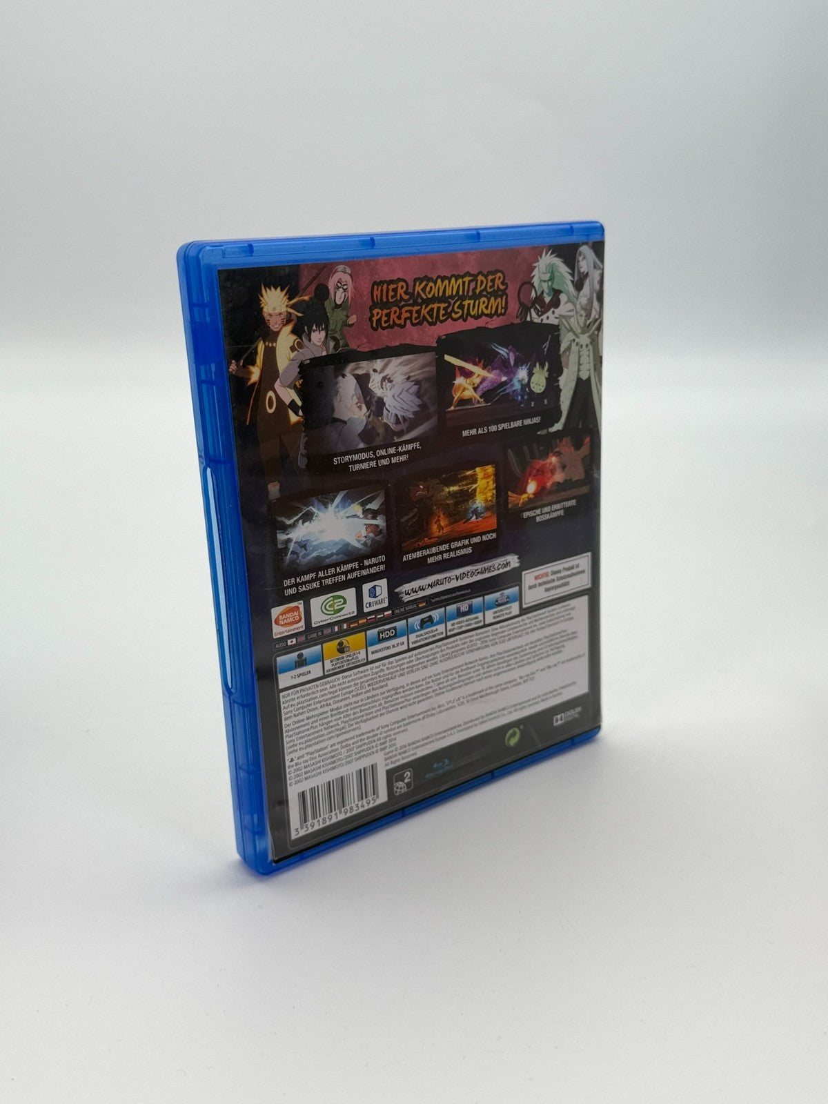 Naruto Shippuden Ultimate Ninja Storm 4 Sony Playstation 4 guter Zustand OVP