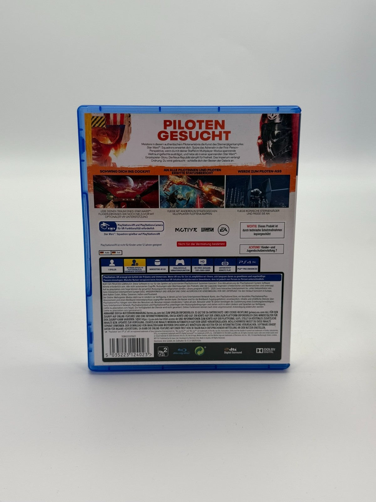 Star Wars Squadrons Sony PlayStation 4 Good Condition CIB OVP