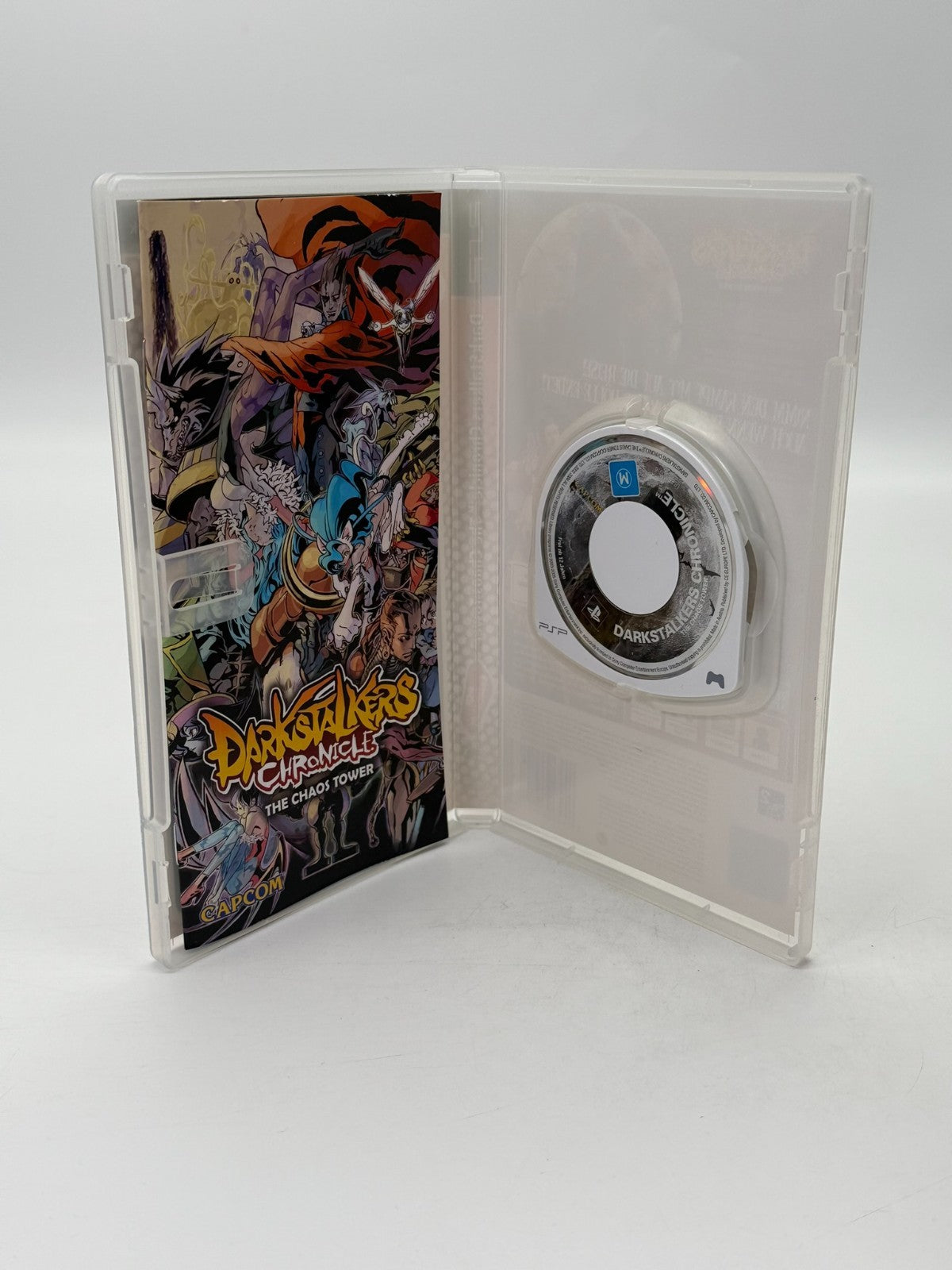 DarkStalkers Chronicle The Chaos Tower Sony PSP Sehr guter Zustand CIB OVP