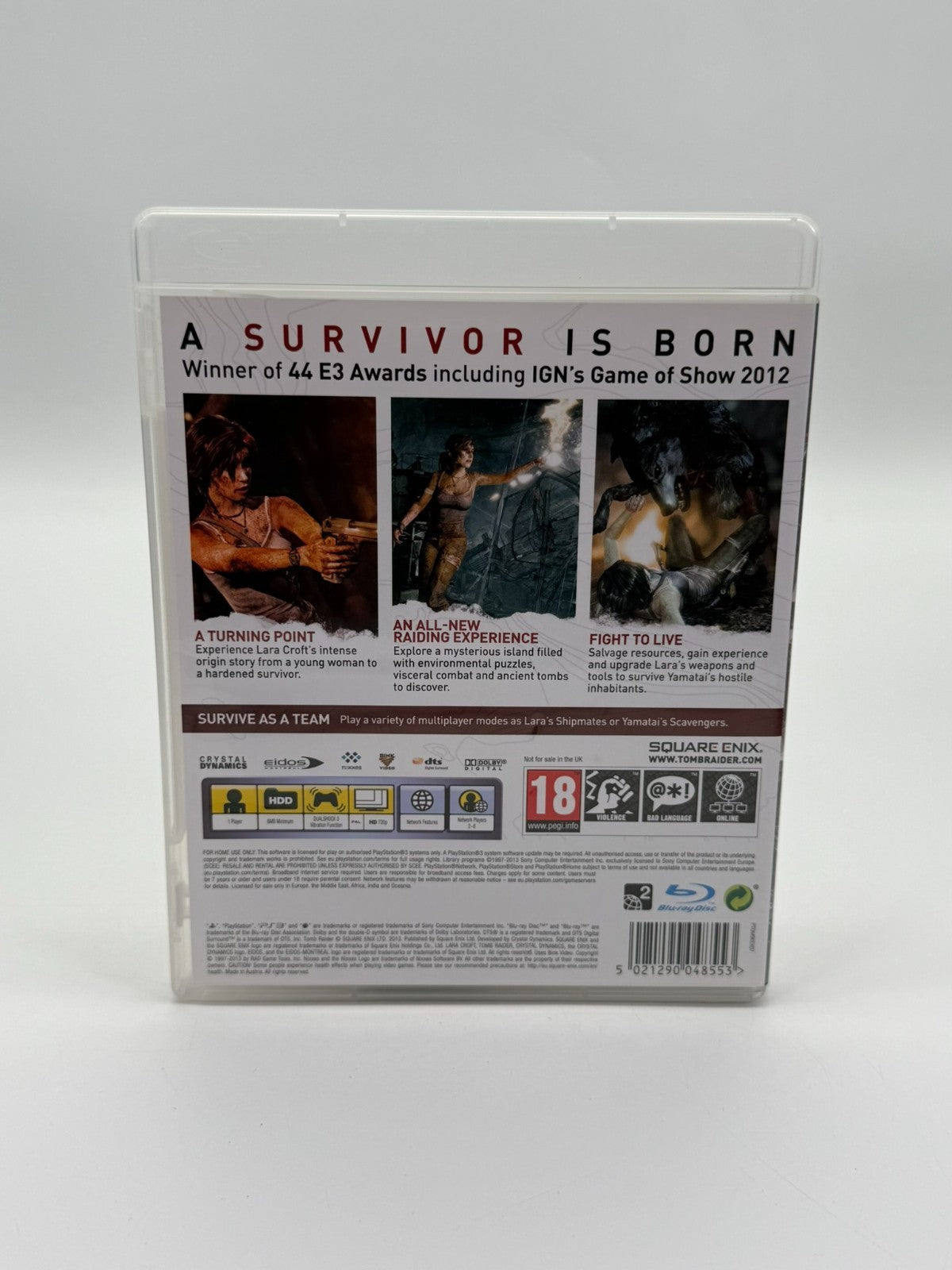 Tomb Raider Sony Playstation 3 Très bon état - Comme neuf CIB OVP
