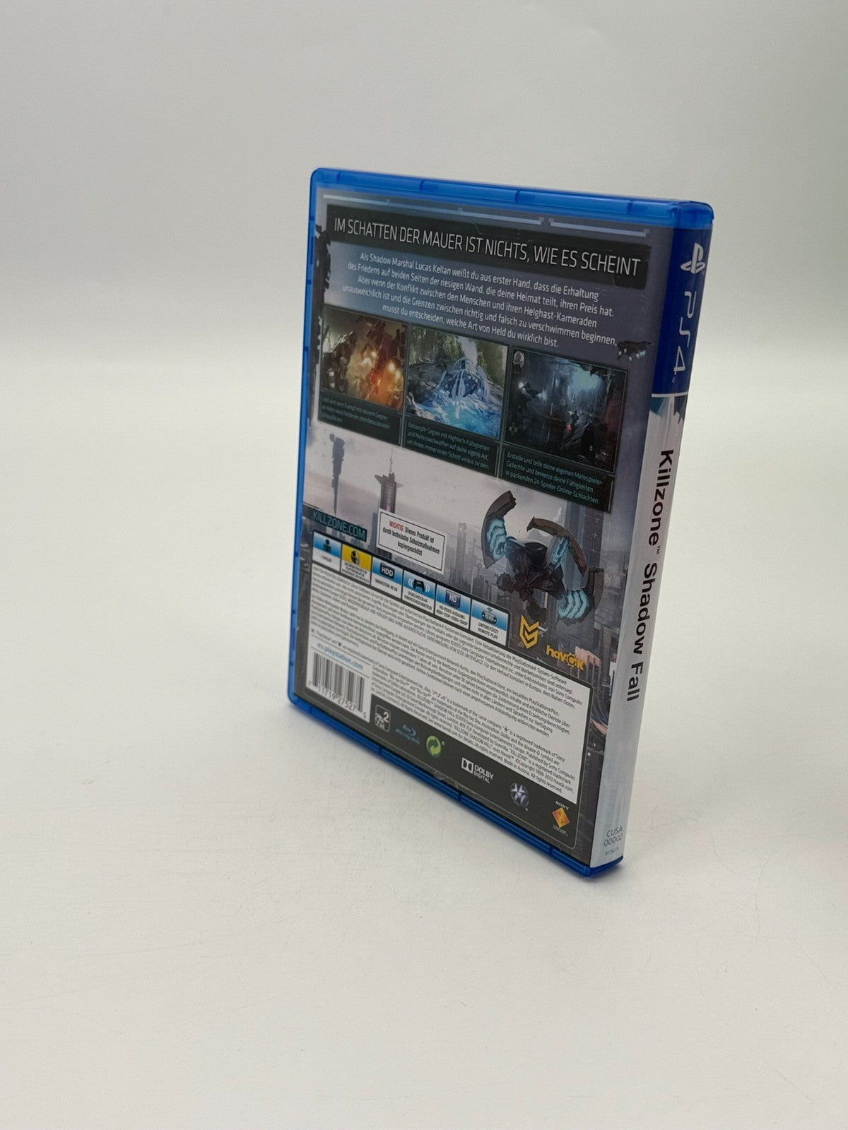 Killzone Shadow Fall Sony Playstation 4 Très bon état CIB OVP