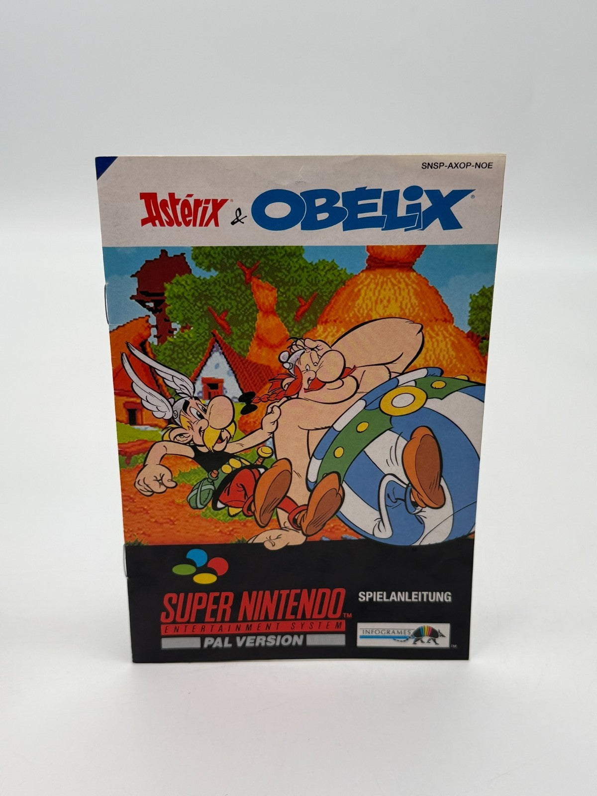 Asterix & Obelix Super Nintendo SNES PAL Good - Very Good Condition