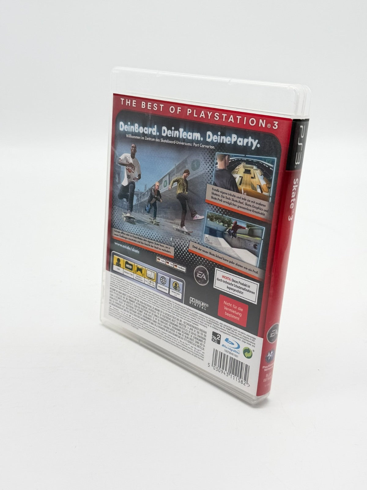 Skate 3 Sony Playstation 3 Sehr guter Zustand CIB OVP