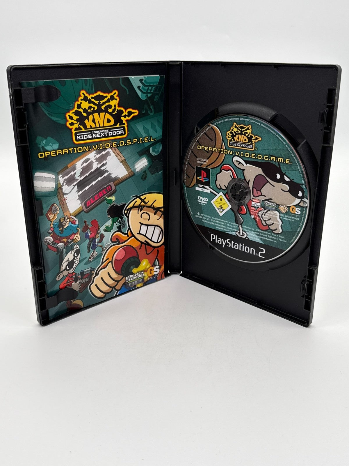 Codename Kids Next Door Opération V.I.D.É.O.J.E.U.X. Sony Playstation 2
