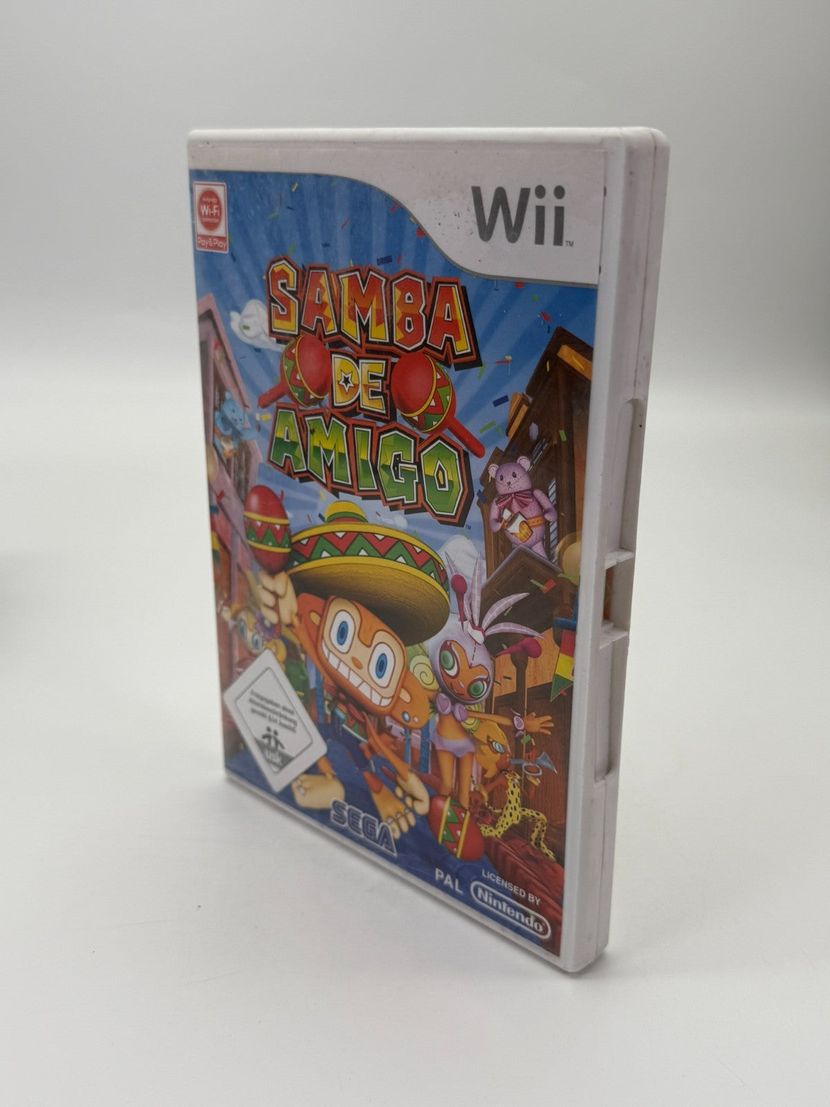 Samba De Amigo Nintendo Wii guter Zustand CIB OVP
