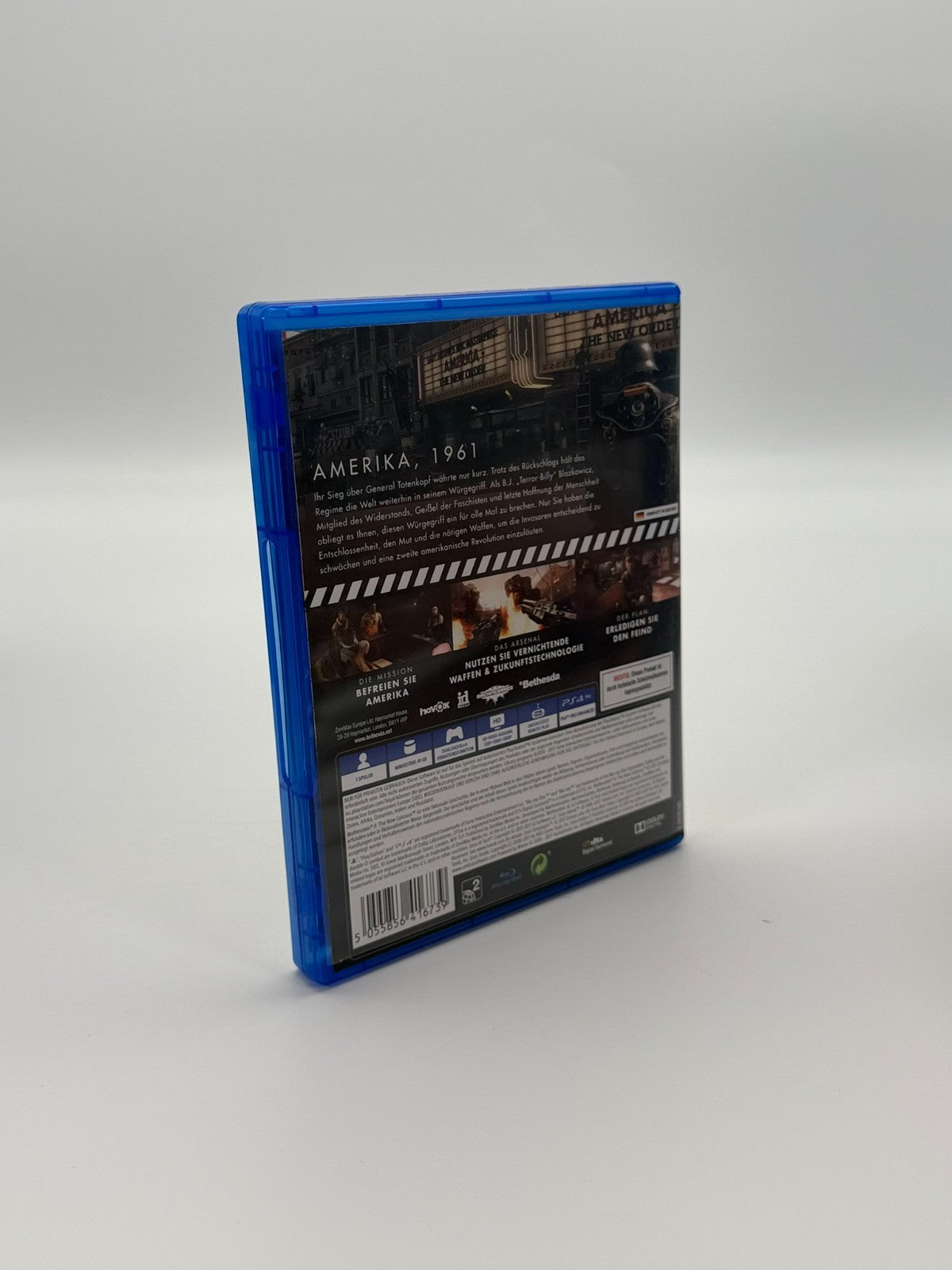 Wolfenstein II The New Colossus Sony Playstation 4 Sehr guter Zustand CIB OVP