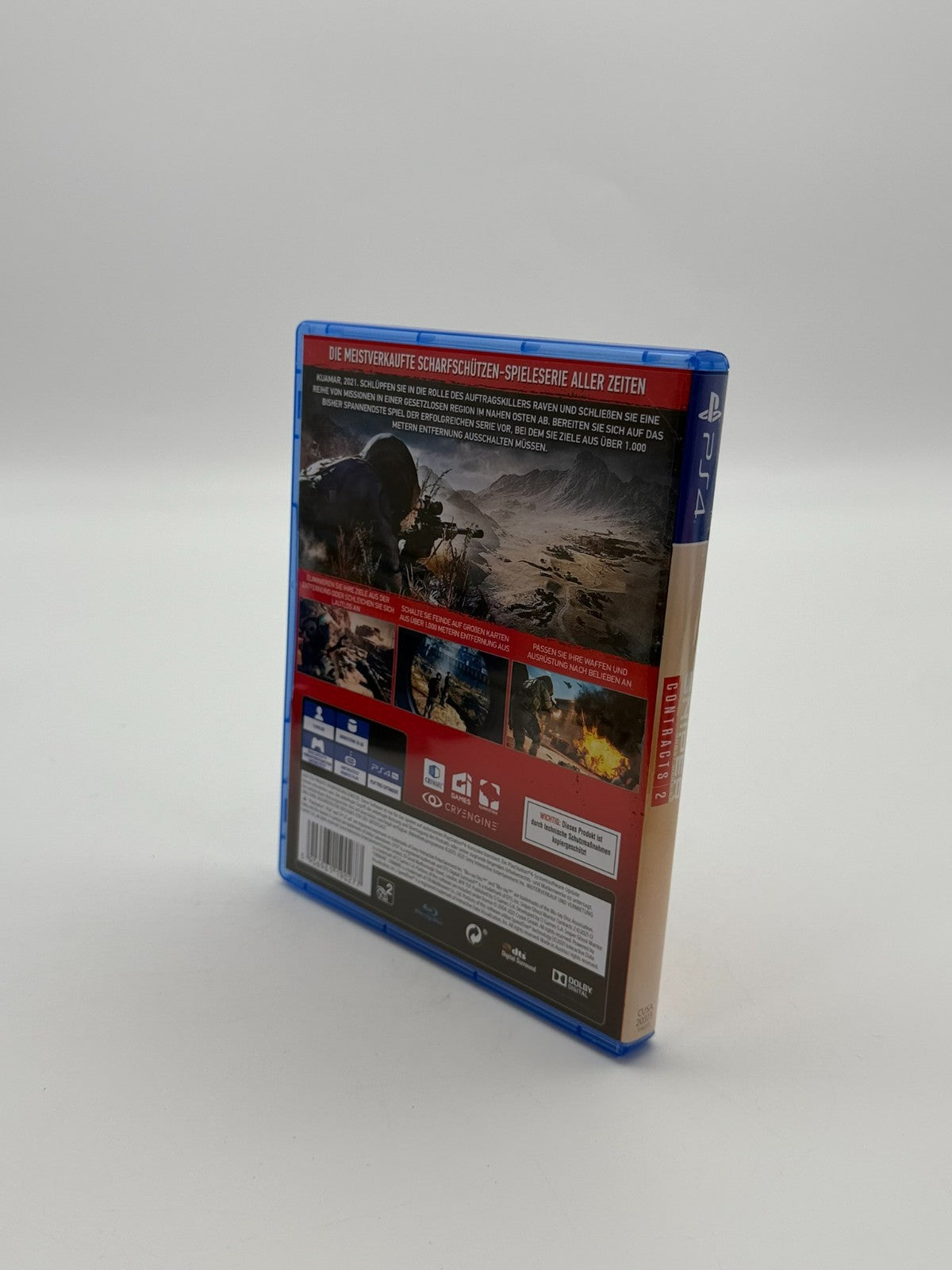 Sniper Ghost Warrior Contracts 2 Sony Playstation 4 guter Zustand OVP