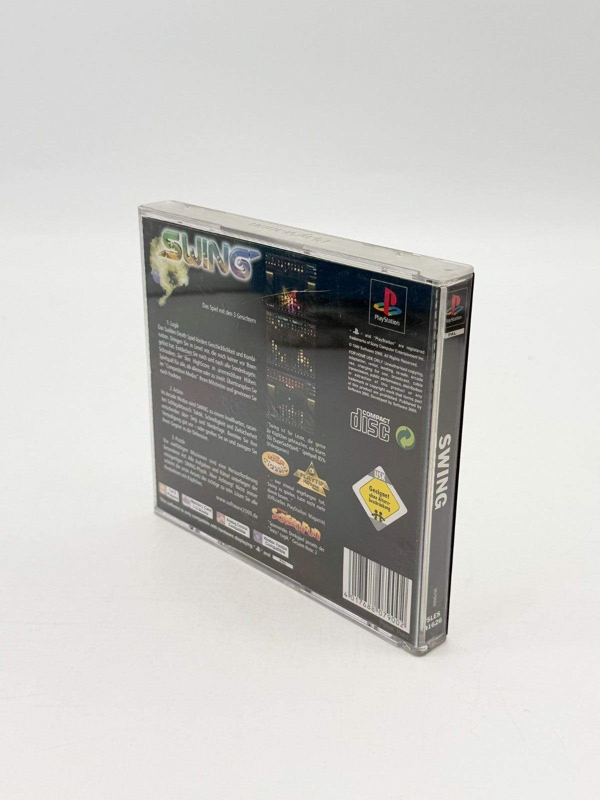 Swing Sony Playstation 1 guter Zustand CIB OVP