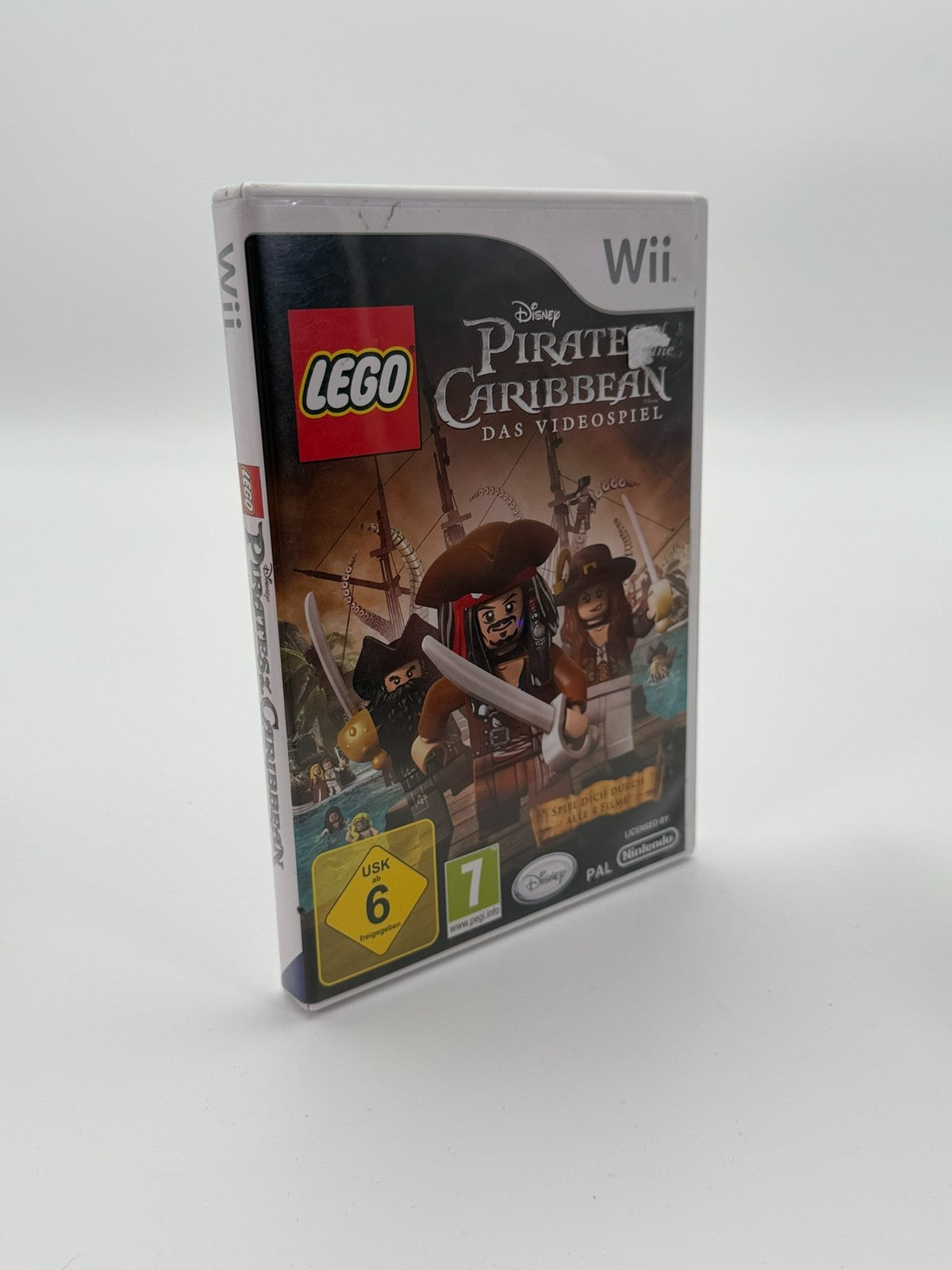 Lego Pirates of the Caribbean Das Videospiel Nintendo Wii Sehr guter Zustand CIB