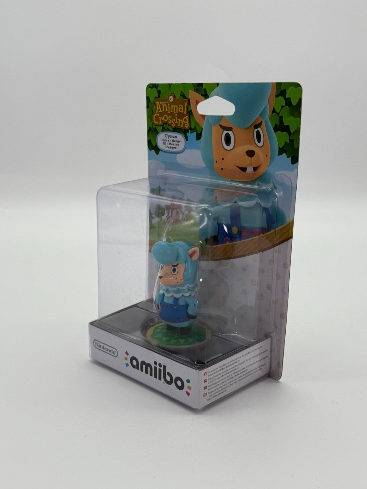 Animal Crossing Cyrus Reese Amiibo 3DS Wii U Switch New Factory Sealed