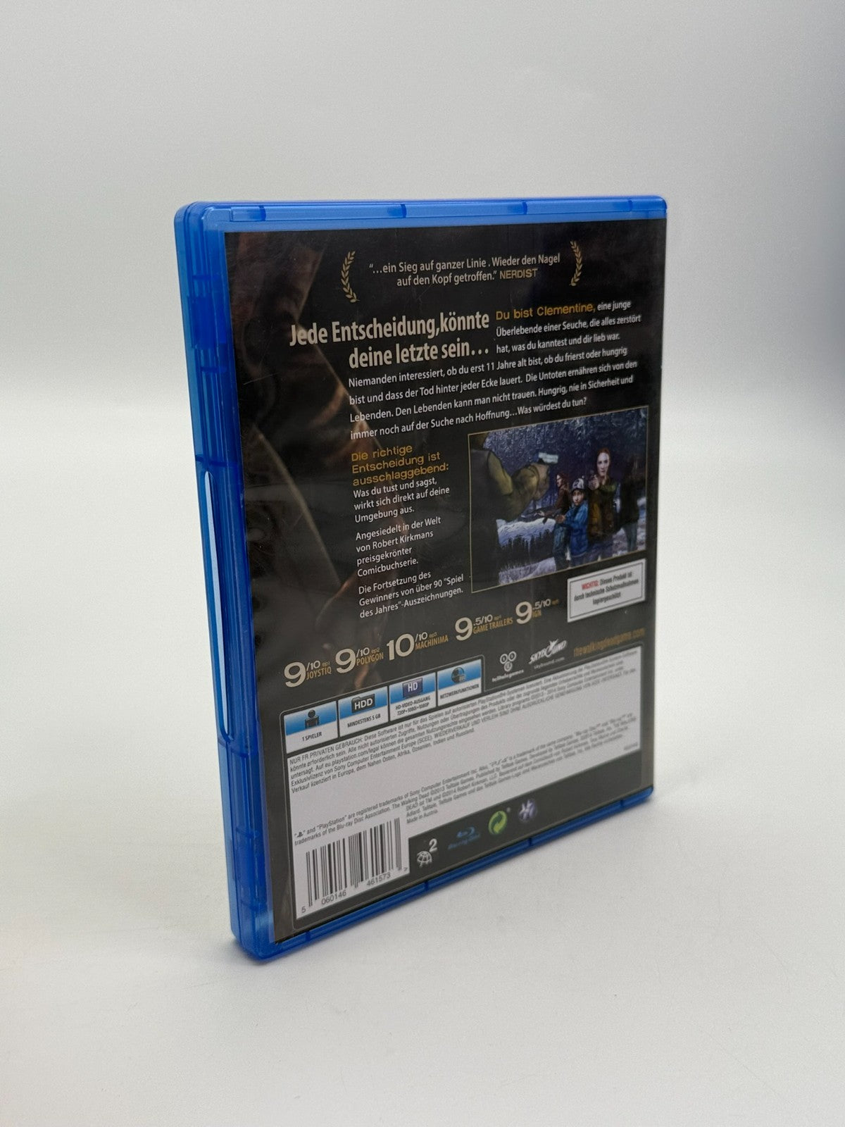 The Walking Dead Saison Deux Sony PlayStation 4 Très bon état CIB OVP