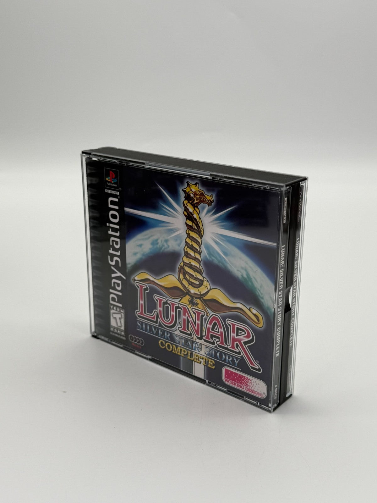 Lunar Silver Star Story Complete Sony Playstation 1 bon état NTSC CIB OVP