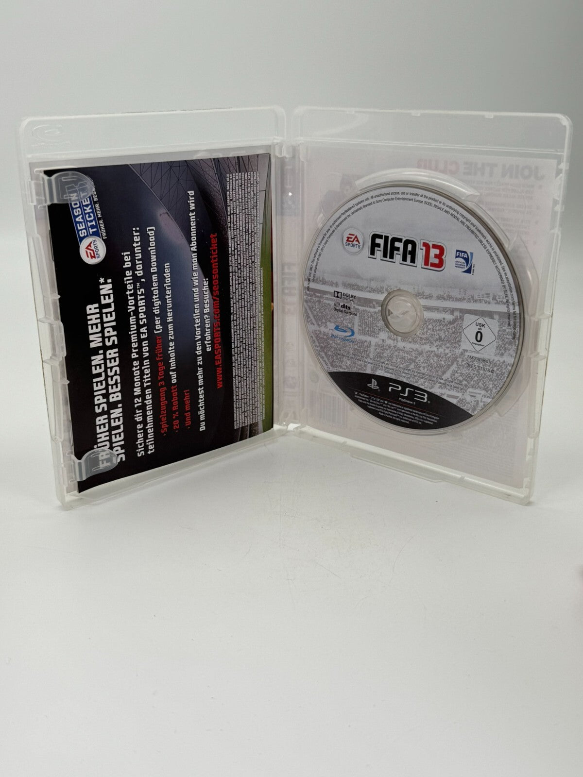 FIFA 13 Adidas All Star Team Edition Sony Playstation 3 PS3 Très bon Étui cartonné