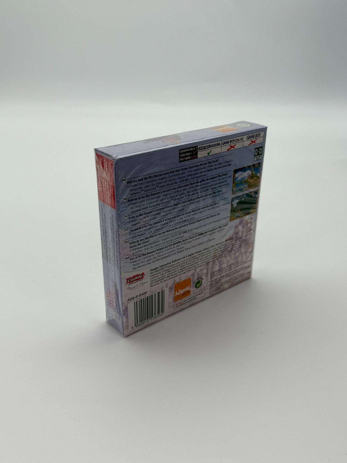 Sky Dancers Nintendo Game Boy Advance Factory Sealed Neu CIB OVP