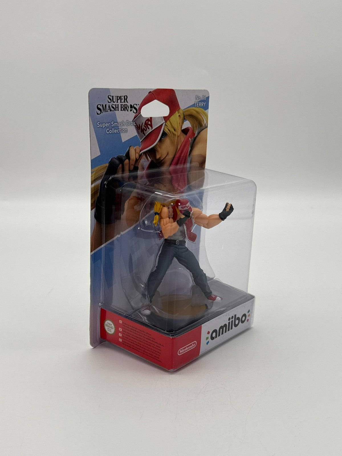Super Smash Bros. Terry N° 86 Amiibo Neuf sous blister & Jamais utilisé CIB OVP