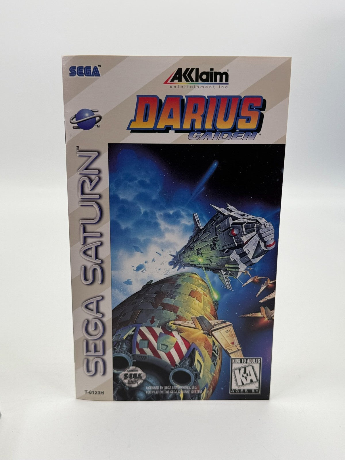 Darius Gaiden Sega Saturn NTSC-U/C Very Good Condition CIB OVP Long Box