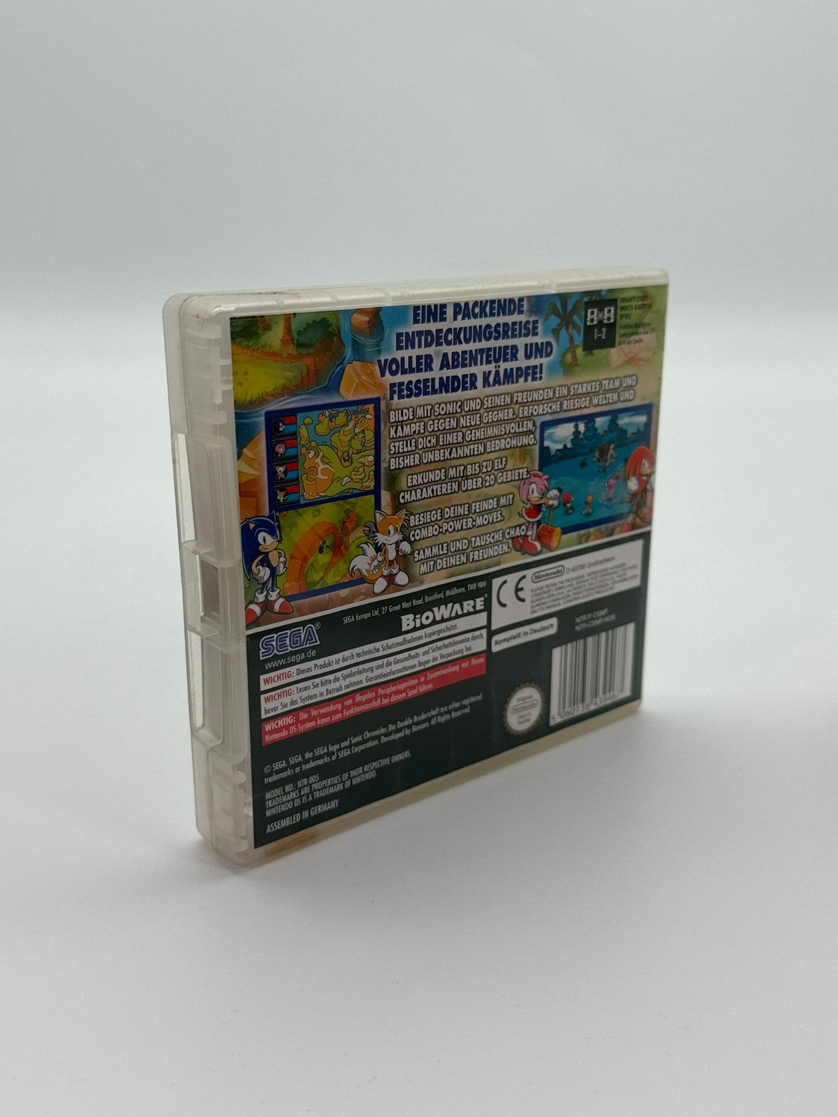 Sonic Chronicles The Dark Brotherhood Nintendo DS good condition, original packaging