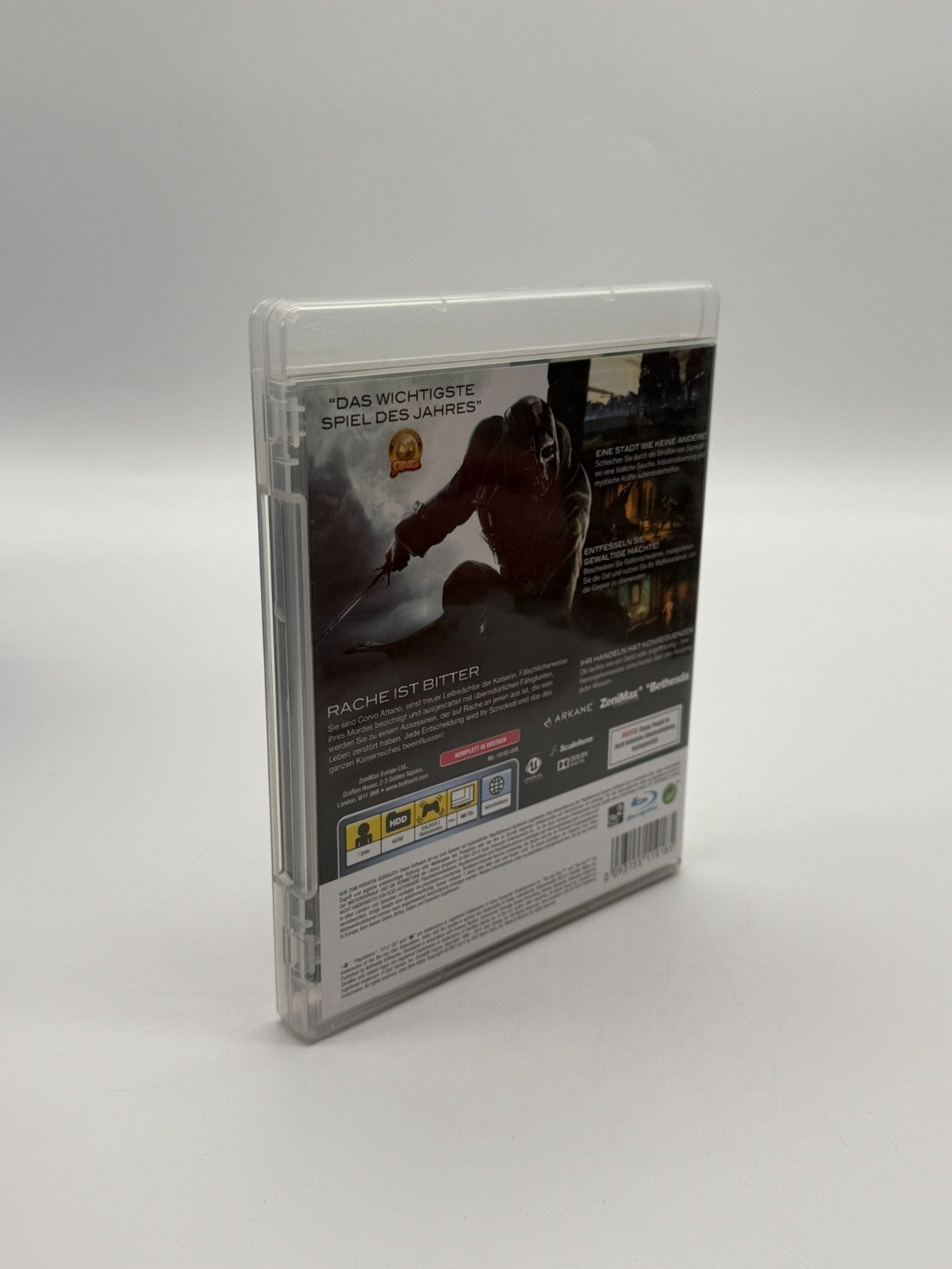 Dishonored La Masque de Zorn Sony PlayStation 3 Très bon état CIB OVP